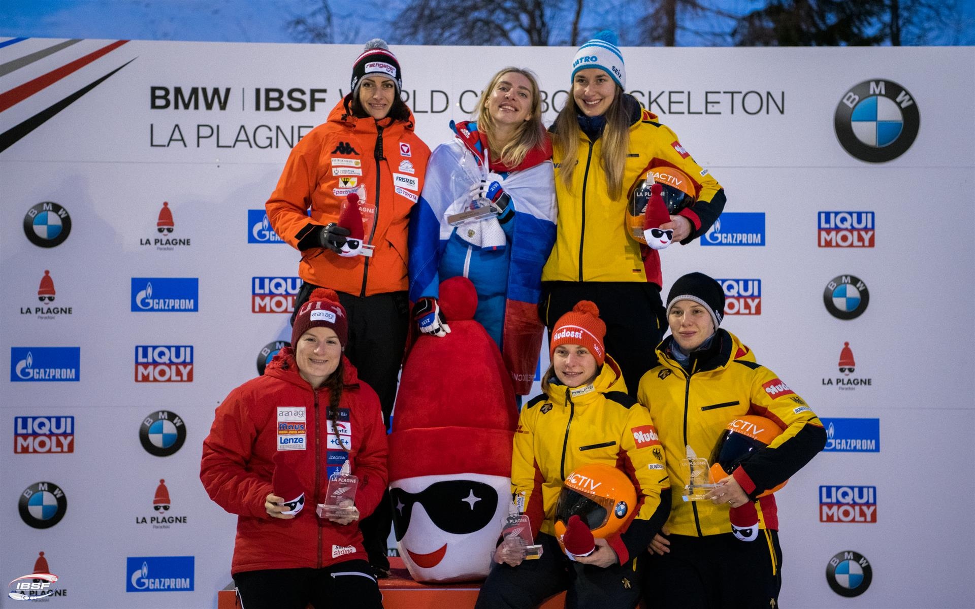 Marina Gilardoni, Skeleton athlete, La Plagne World Cup, Swiss sliding mastery, 1920x1200 HD Desktop