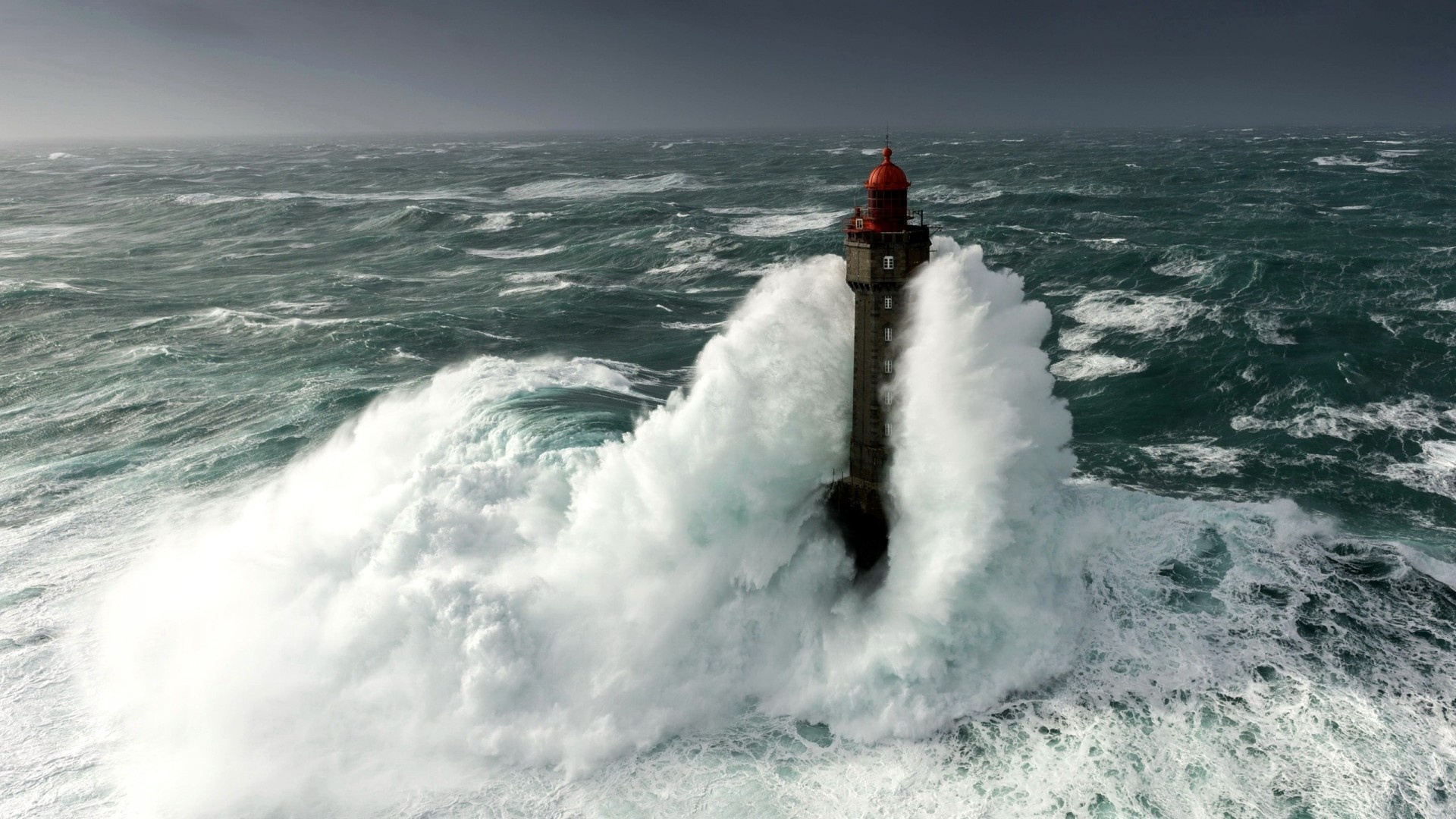 La Jument, Lighthouses Wallpaper, 1920x1080 Full HD Desktop