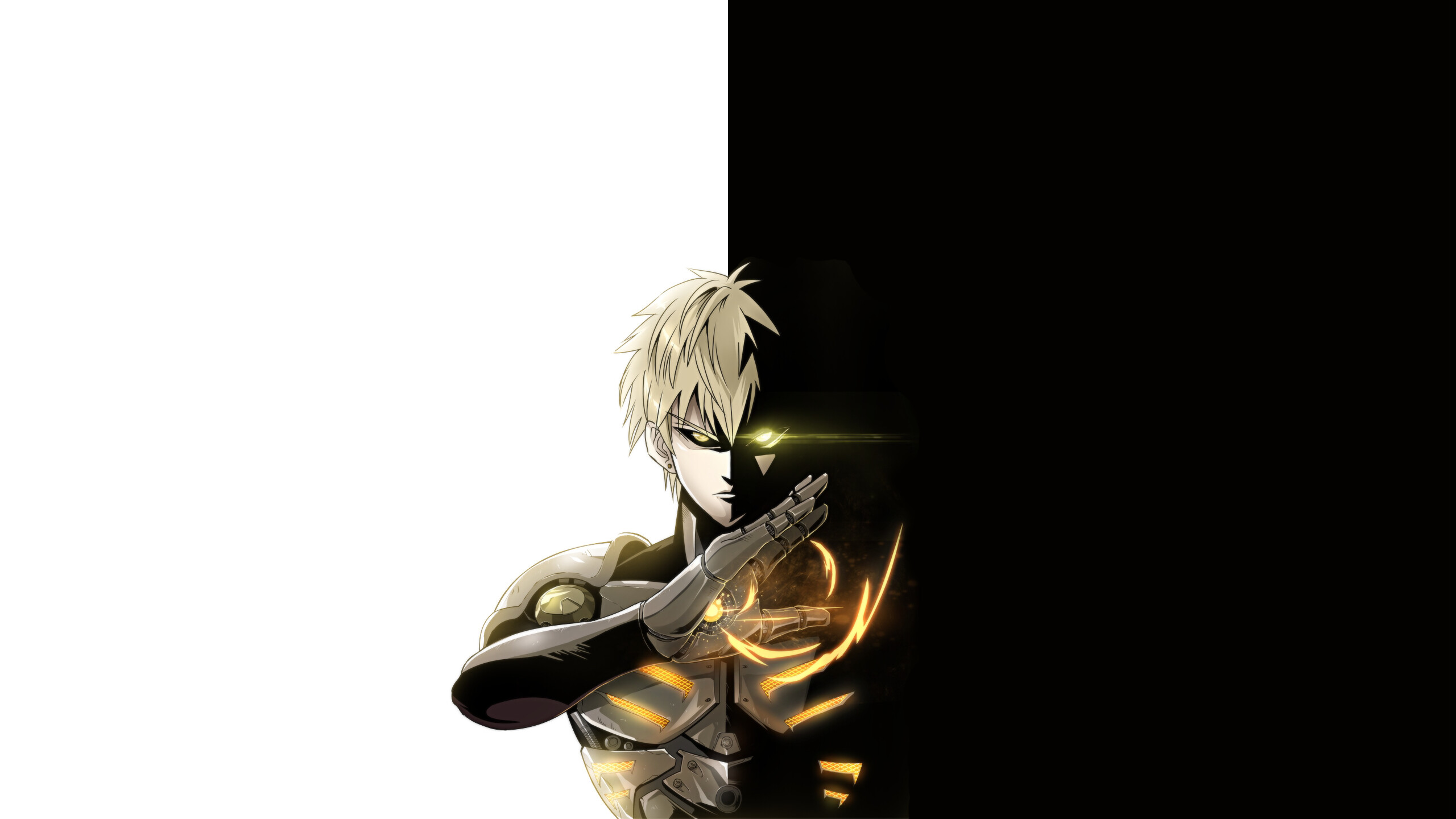 Genos, Baka backgrounds, FAQ series, 2560x1440 HD Desktop