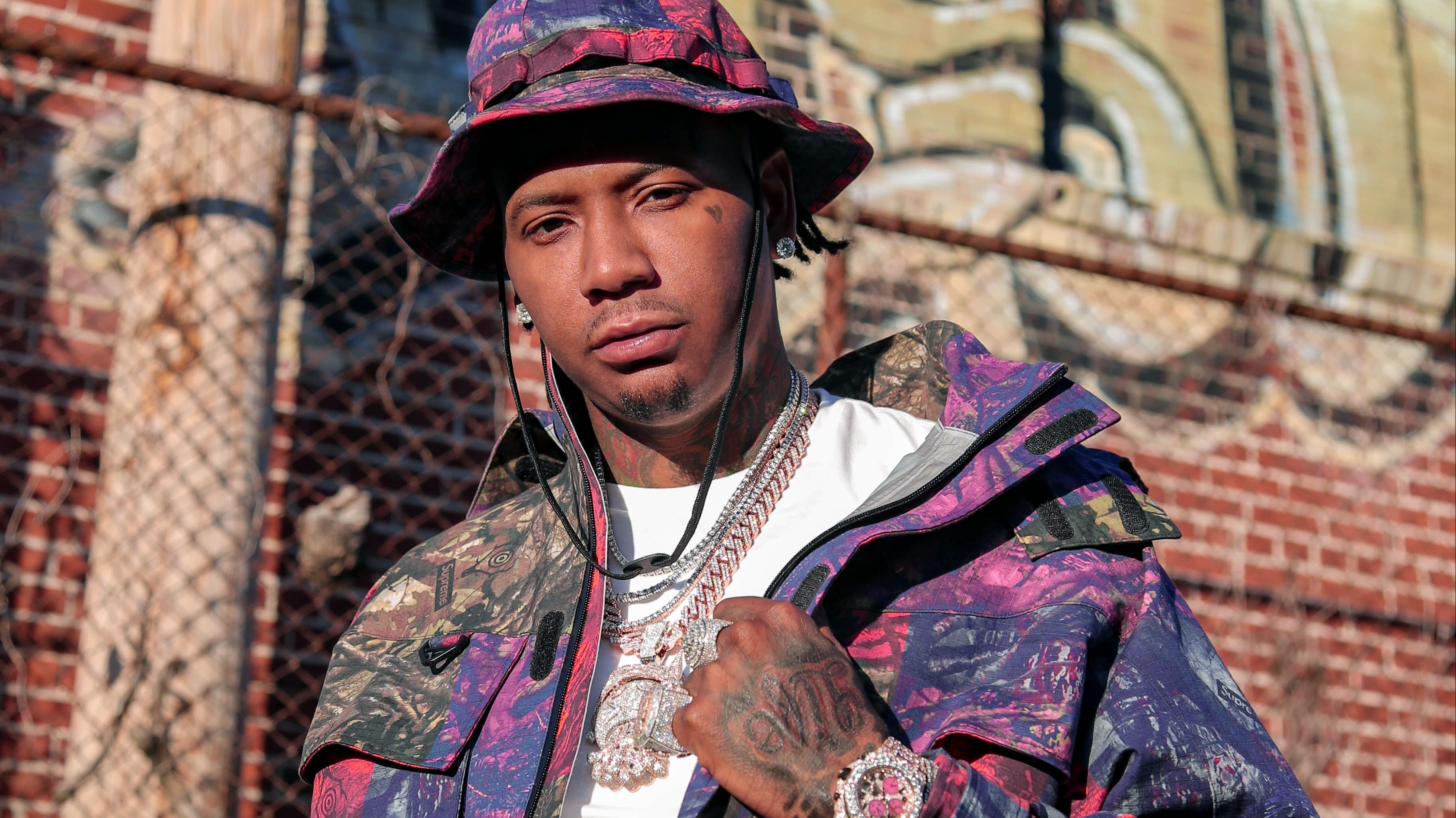 Moneybagg Yo, Working with Pharrell, A Gangsta's Pain, Vibe magazine, 3650x2060 HD Desktop