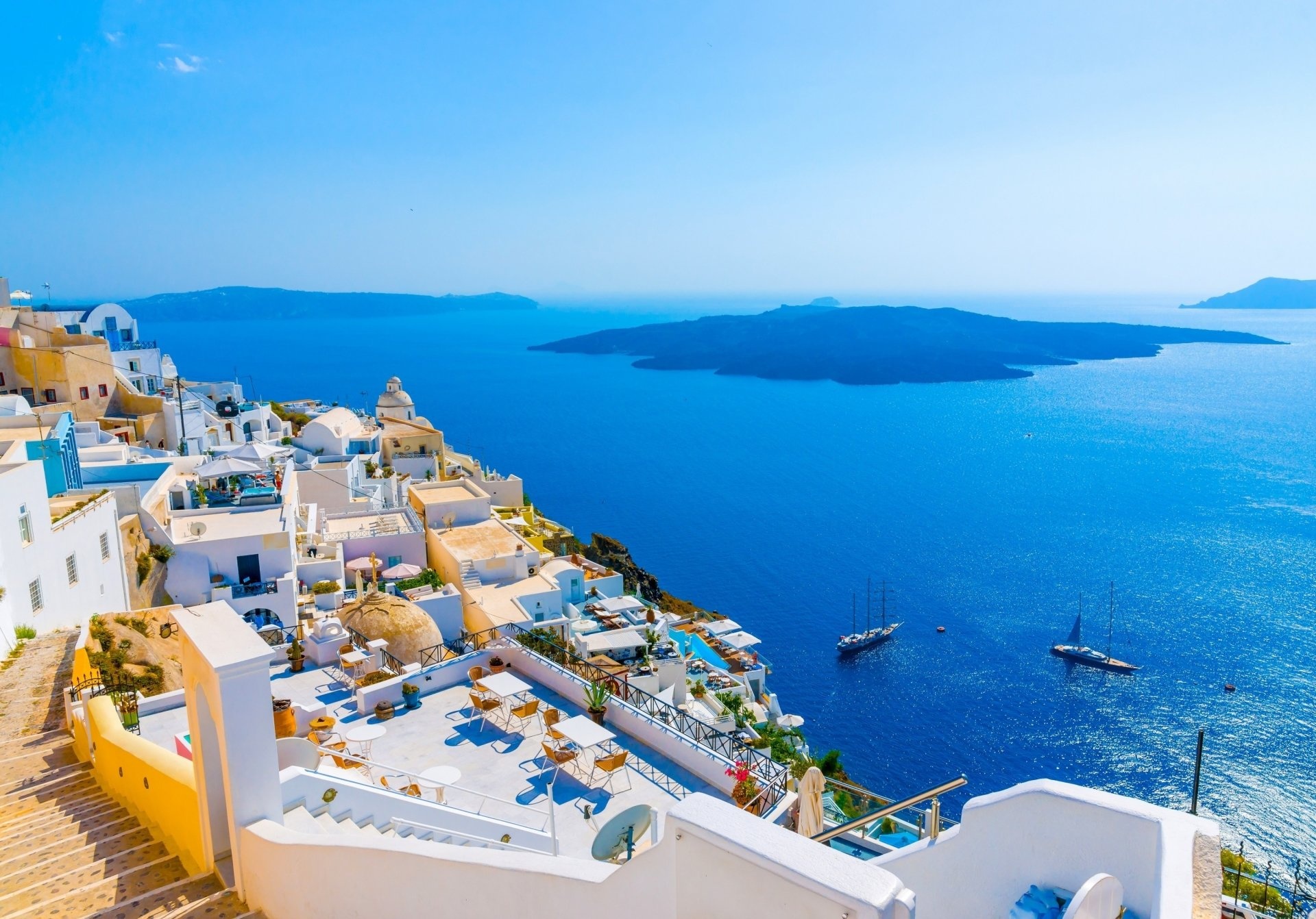 Santorini, HD wallpapers, Hintergrnde, 1920x1350 HD Desktop