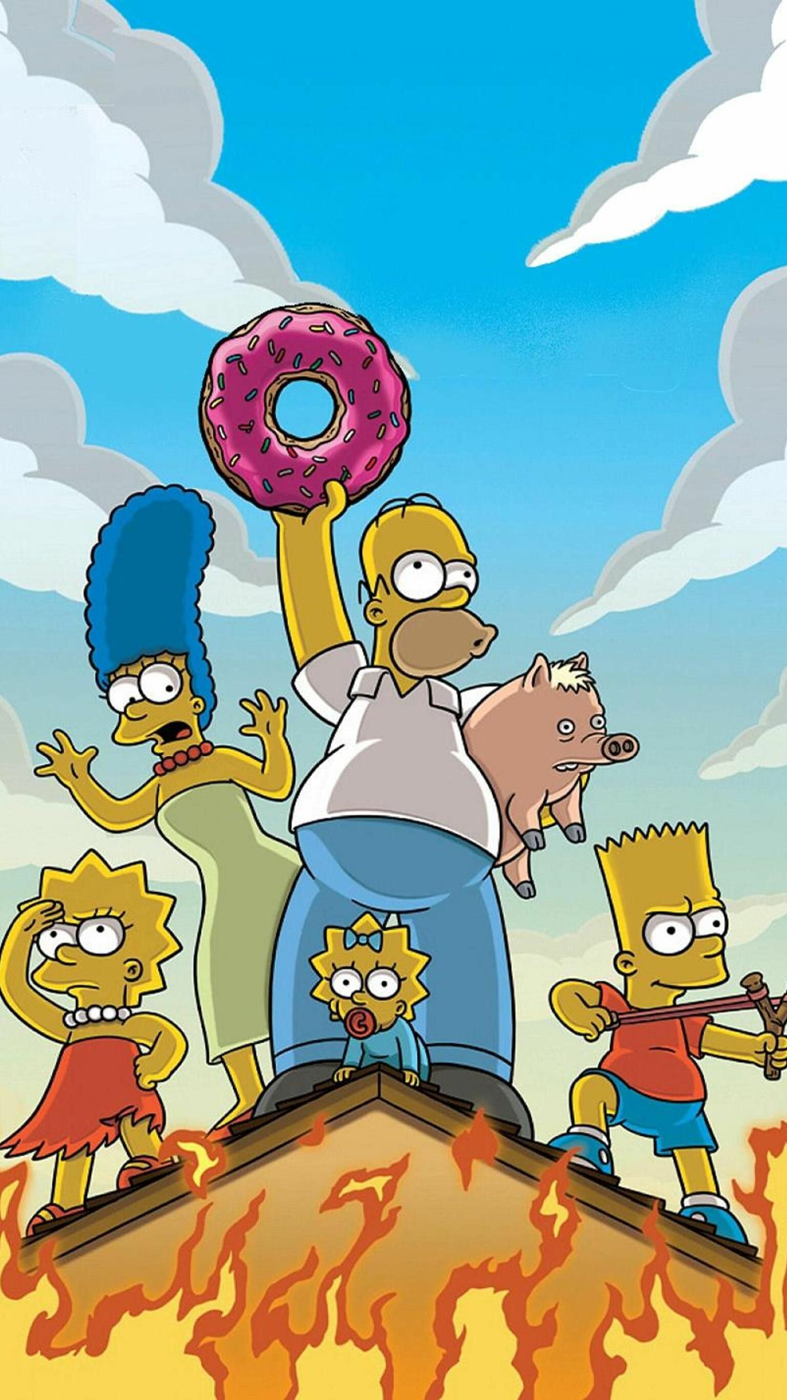 The Simpsons Movie, The Simpsons Wallpaper, 1540x2740 HD Phone