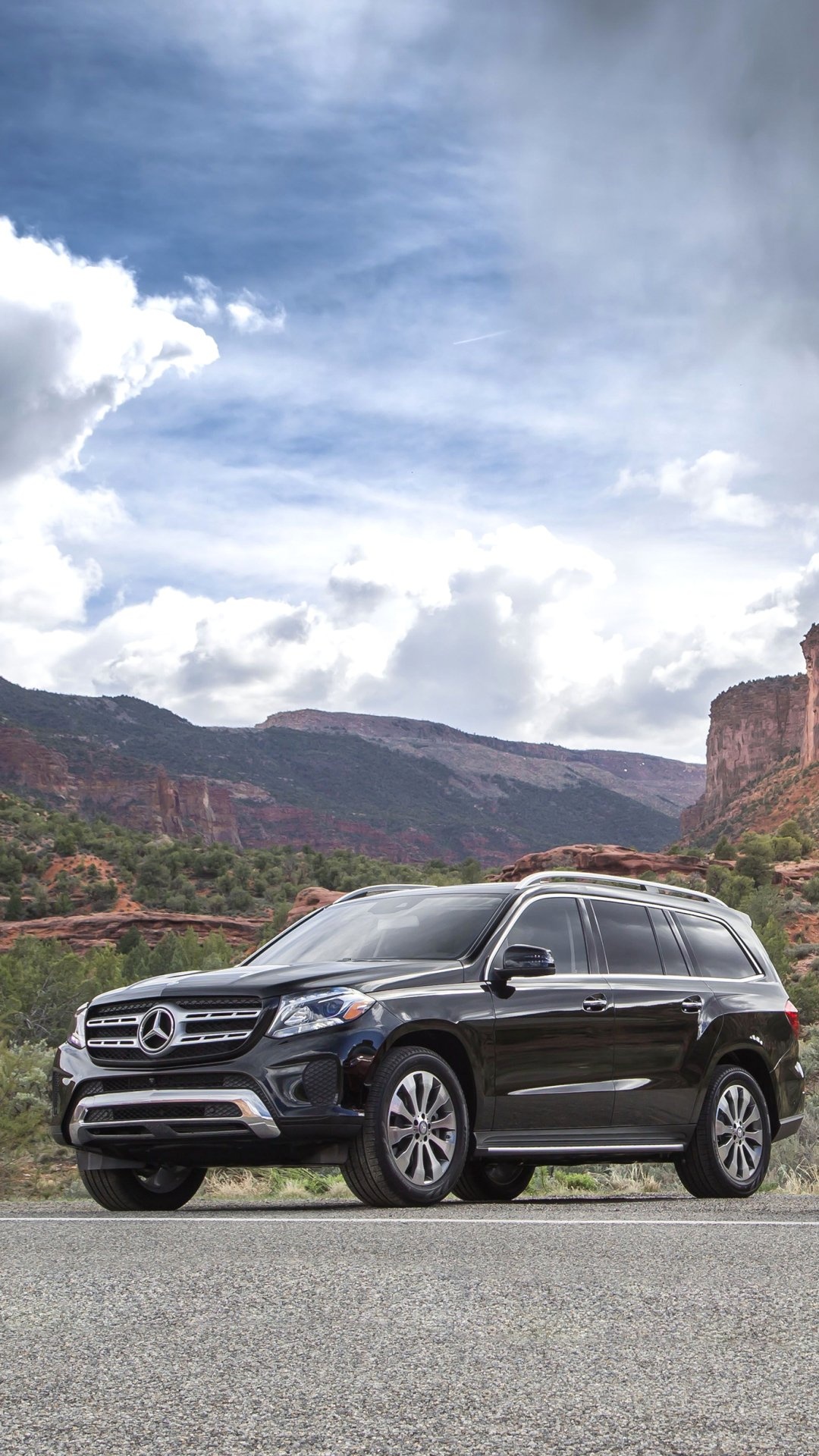 Mercedes-Benz GLS, GL-Class, Luxury SUV, Auto, 1080x1920 Full HD Phone