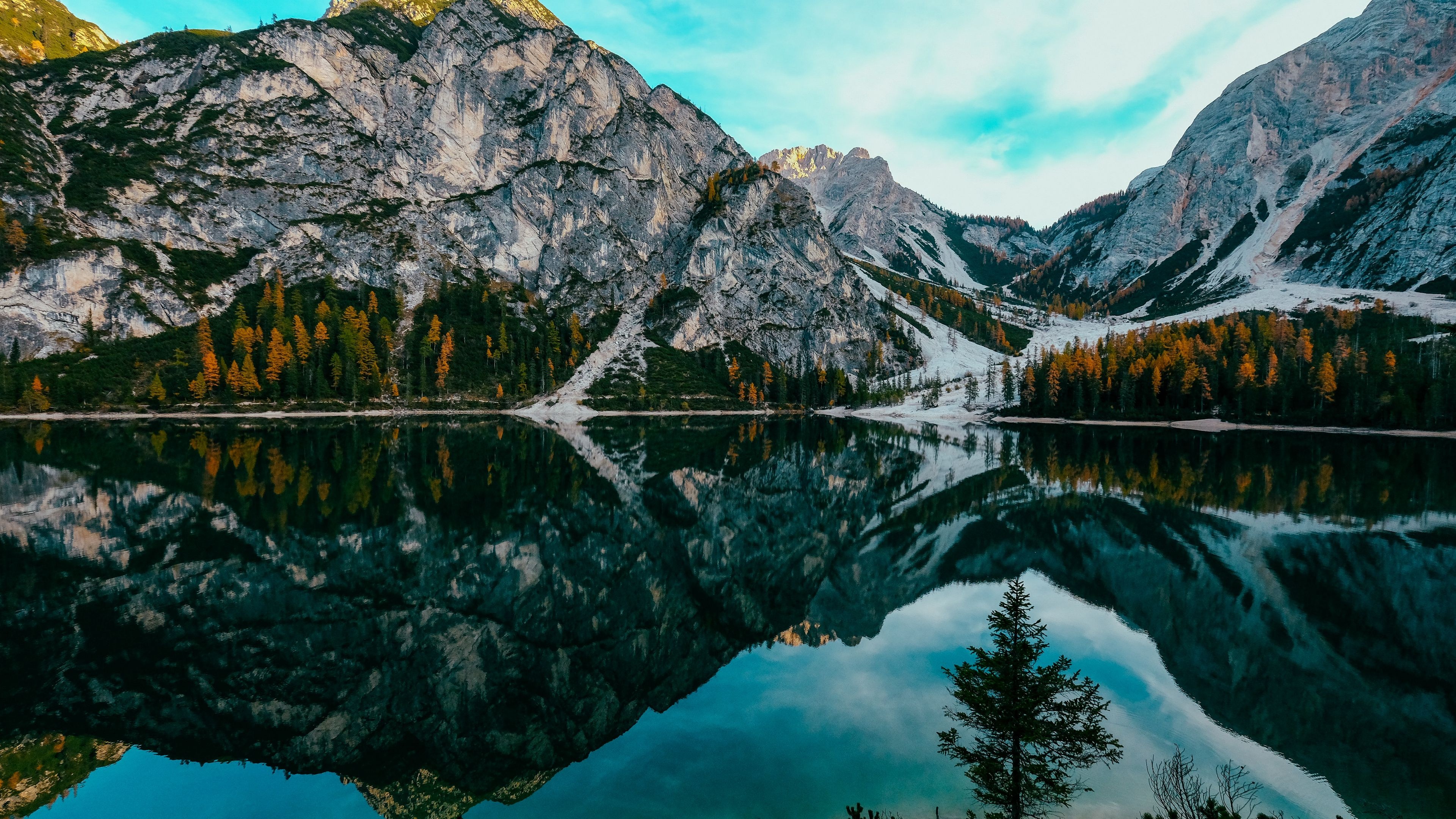 Banff National Park, Mountain Lakes Wallpaper, 3840x2160 4K Desktop