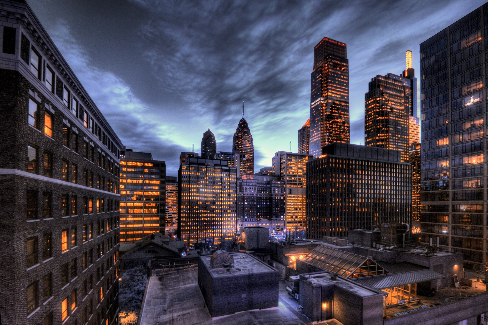 Philadelphia HD wallpaper, Digital art, Cityscape, Pennsylvania travels, 2050x1370 HD Desktop