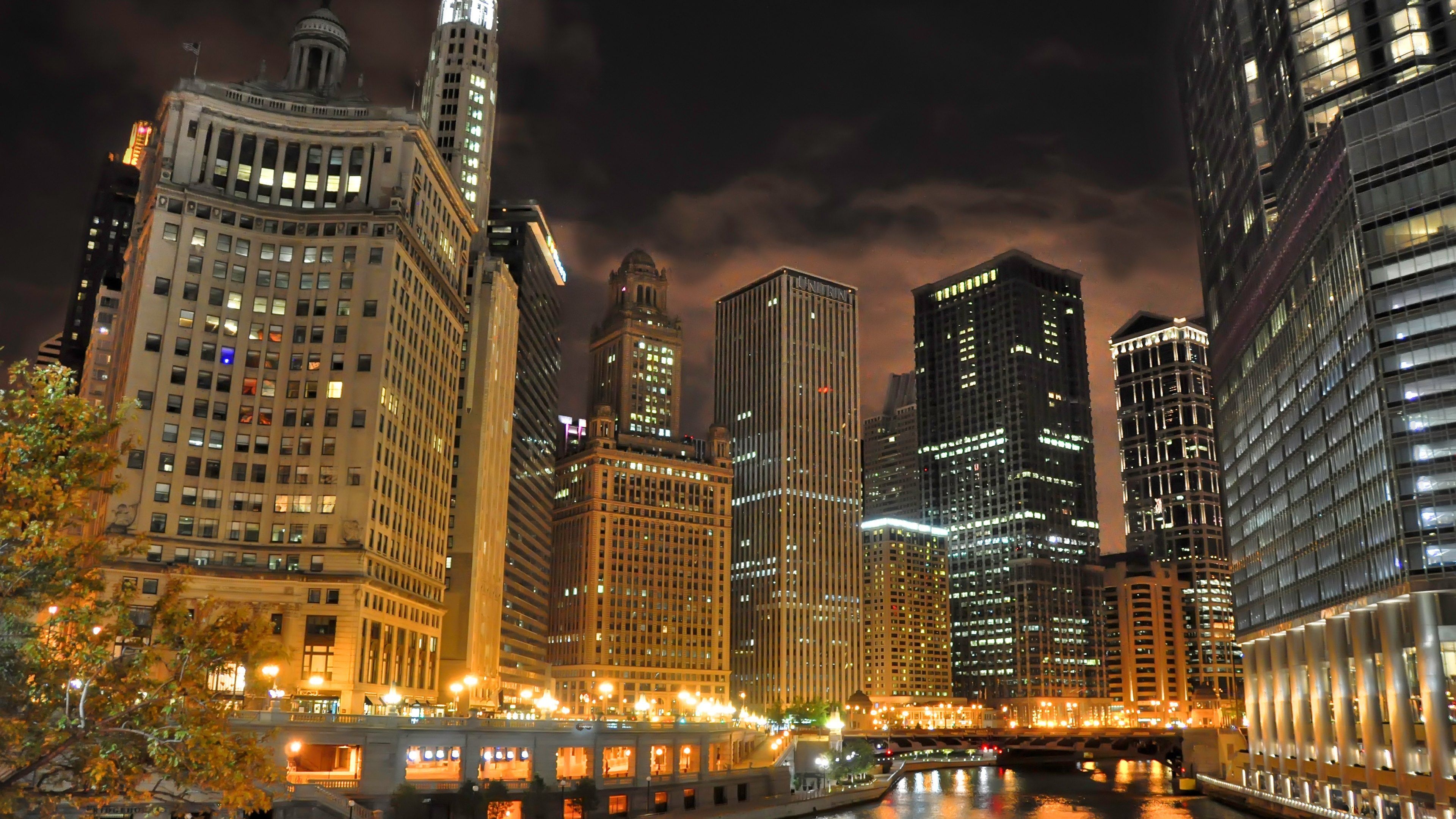 Chicago, Travels, 4K Ultra HD, Backgrounds, 3840x2160 4K Desktop