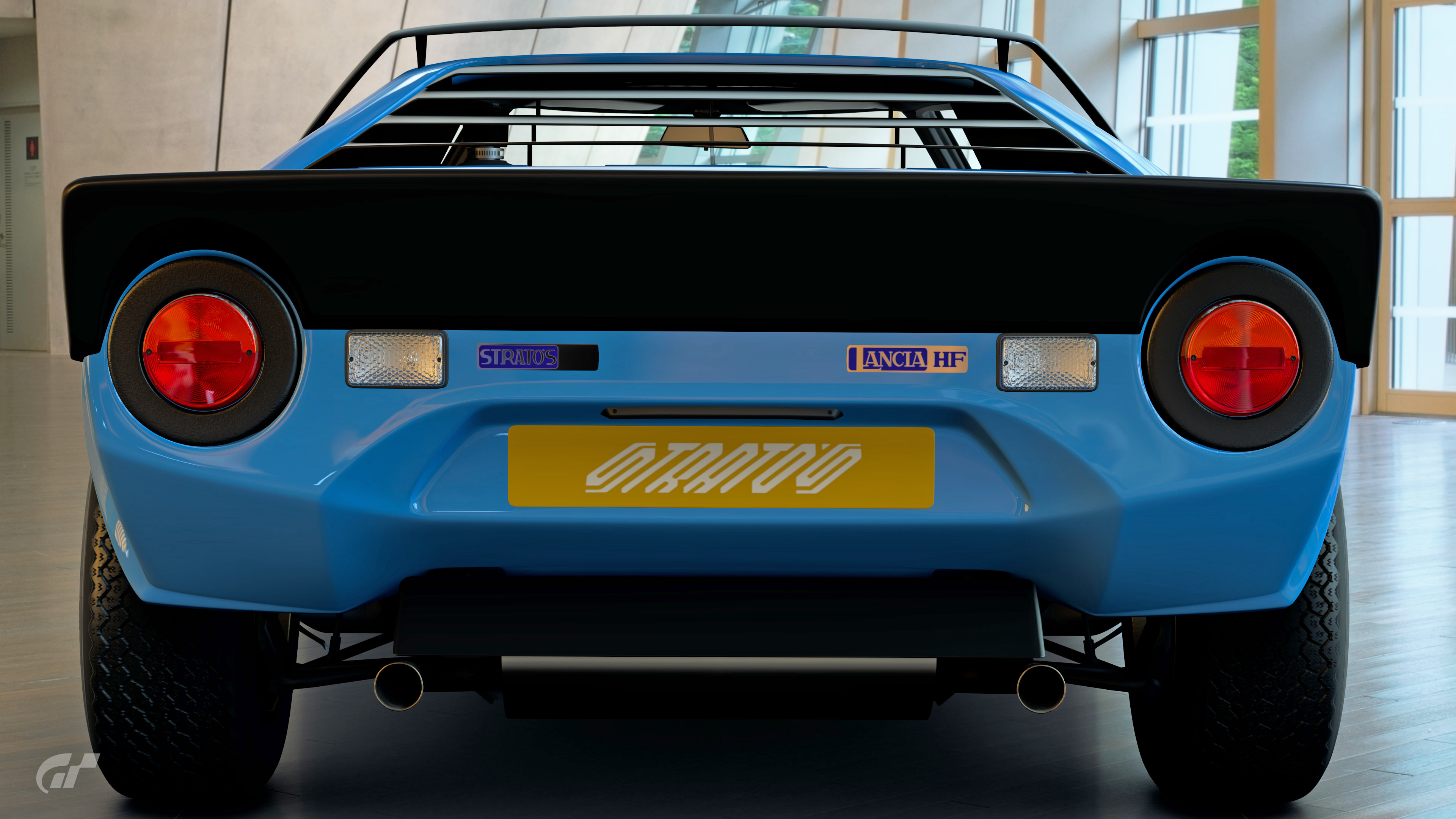 Stratos 73 Rear View, Lancia Stratos Wallpaper, 3840x2160 4K Desktop