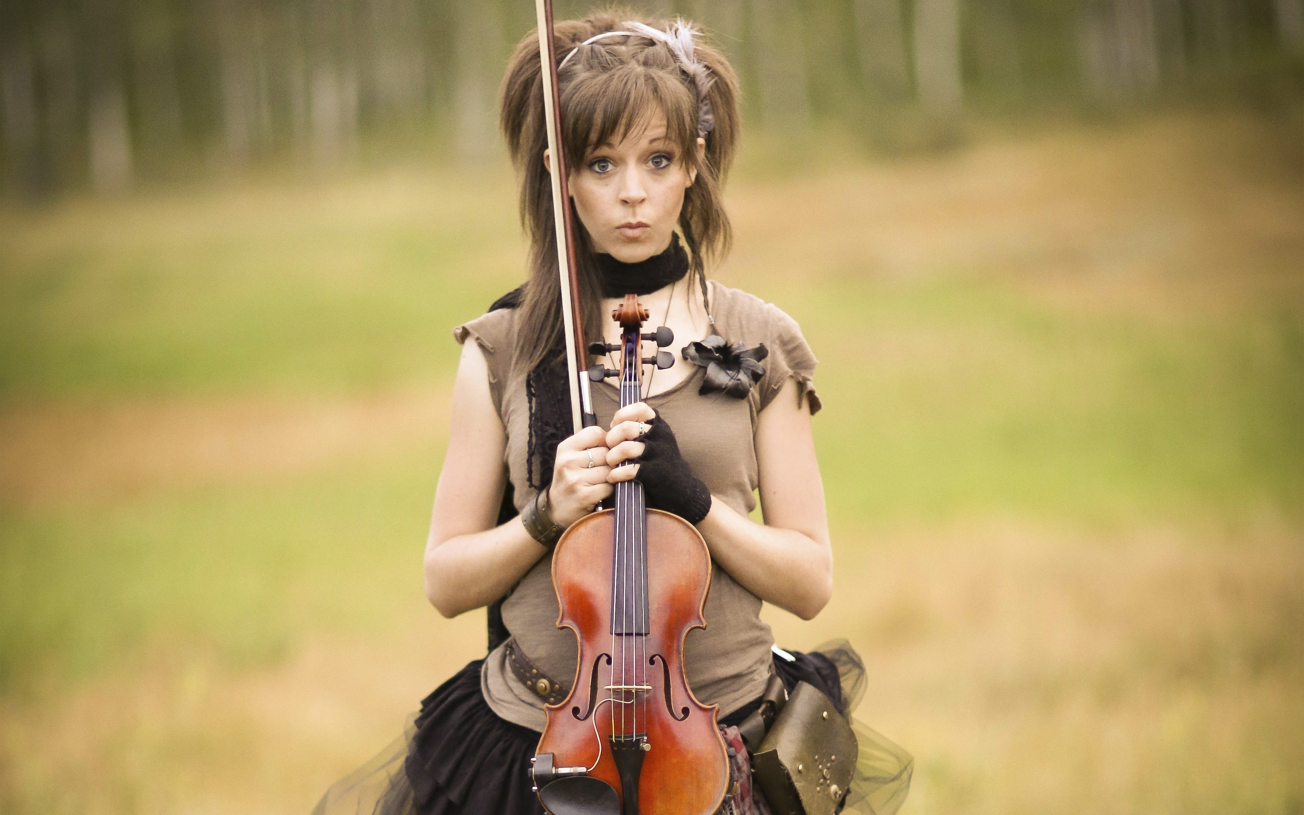 Lindsey Stirling, Violin prodigy, Surprising talent, Captivating wallpaper, 2560x1600 HD Desktop