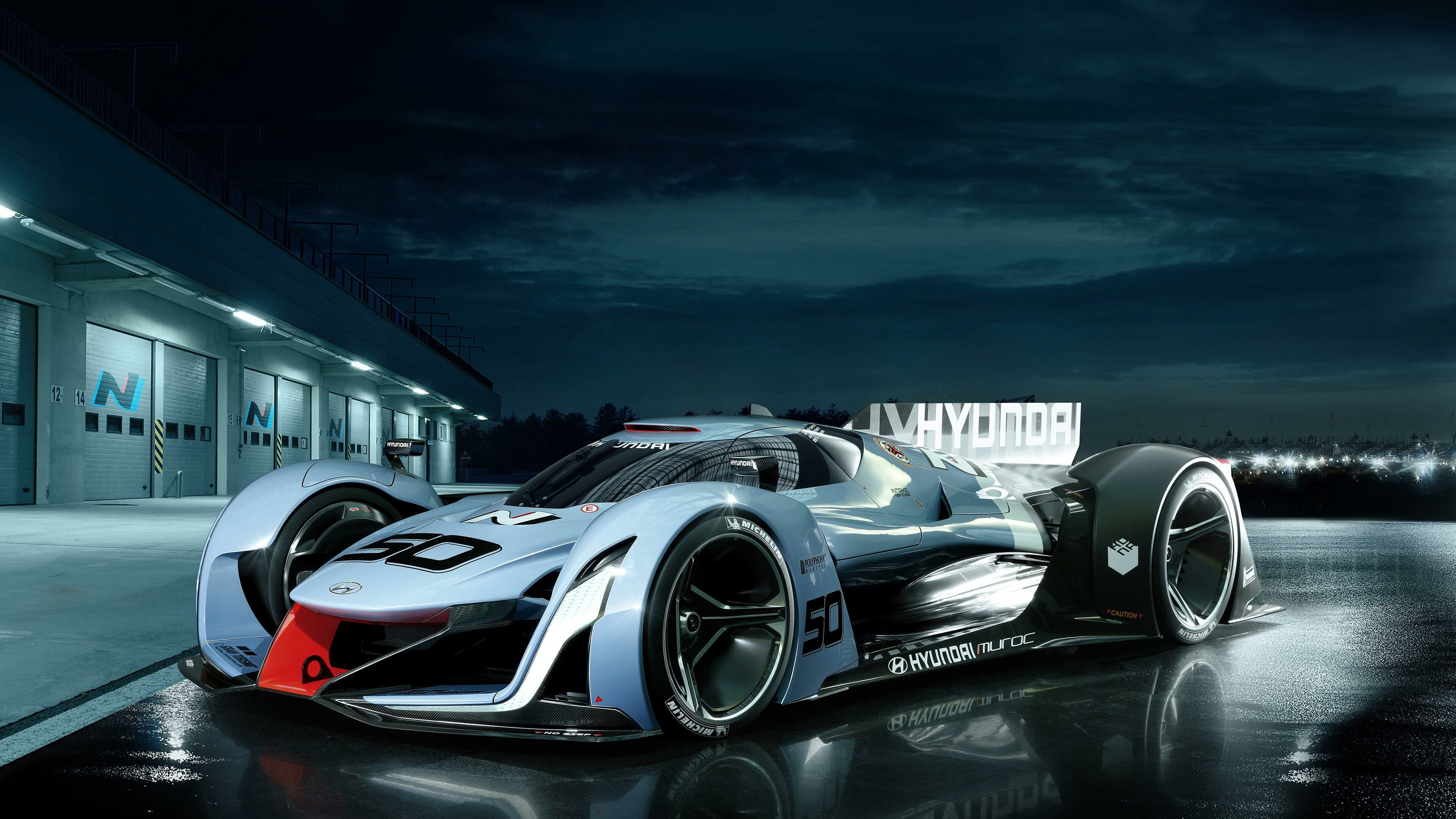 N 2025 Vision GT, Hyundai Wallpaper, 3840x2160 4K Desktop