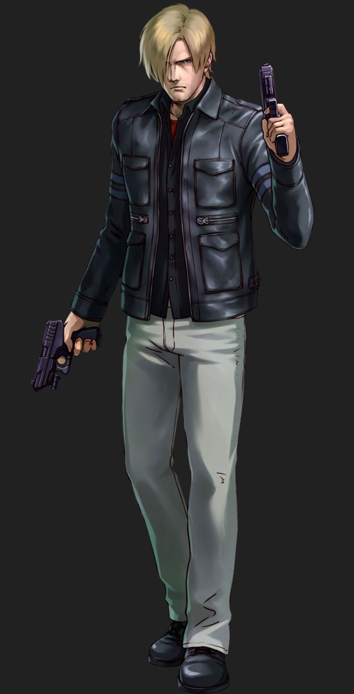 Leon S. Kennedy, Resident Evil anime, Resident Evil collection, Resident Evil Leon, 1170x2280 HD Phone