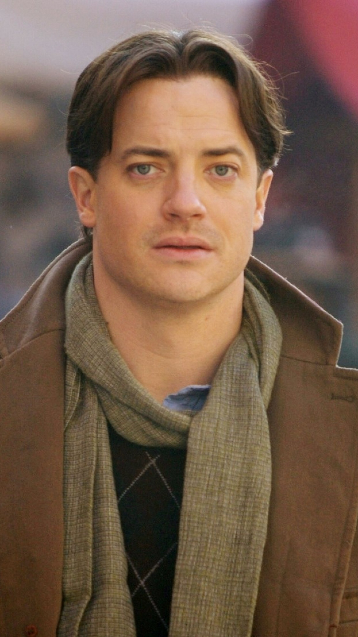 Brendan Fraser, Man jacket, Screenbeauty, Men, 1250x2210 HD Phone