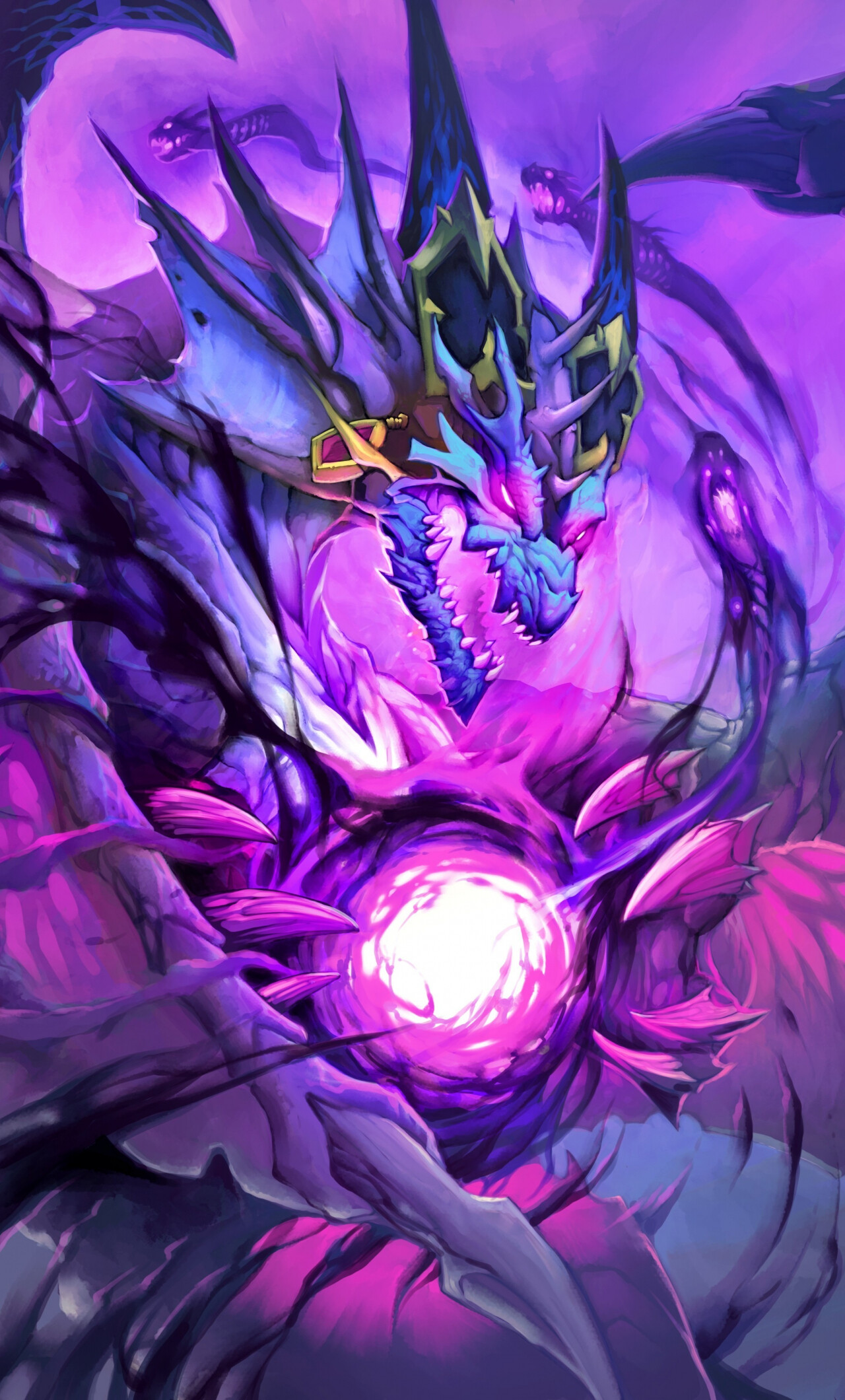 Aurelion Sol, Hearthstone Wallpaper, 1280x2120 HD Phone