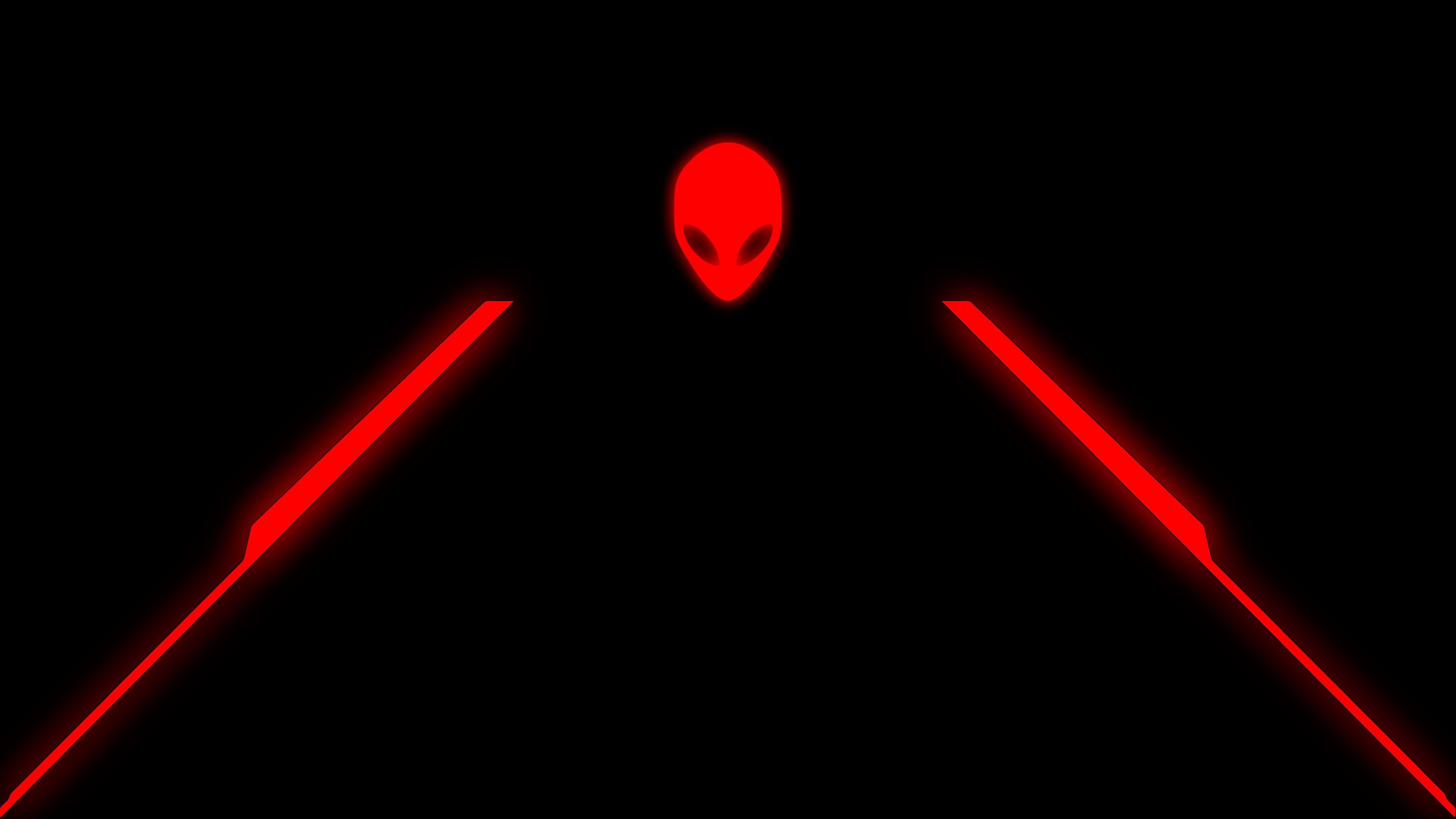 Neon, Alienware Wallpaper, 3840x2160 4K Desktop