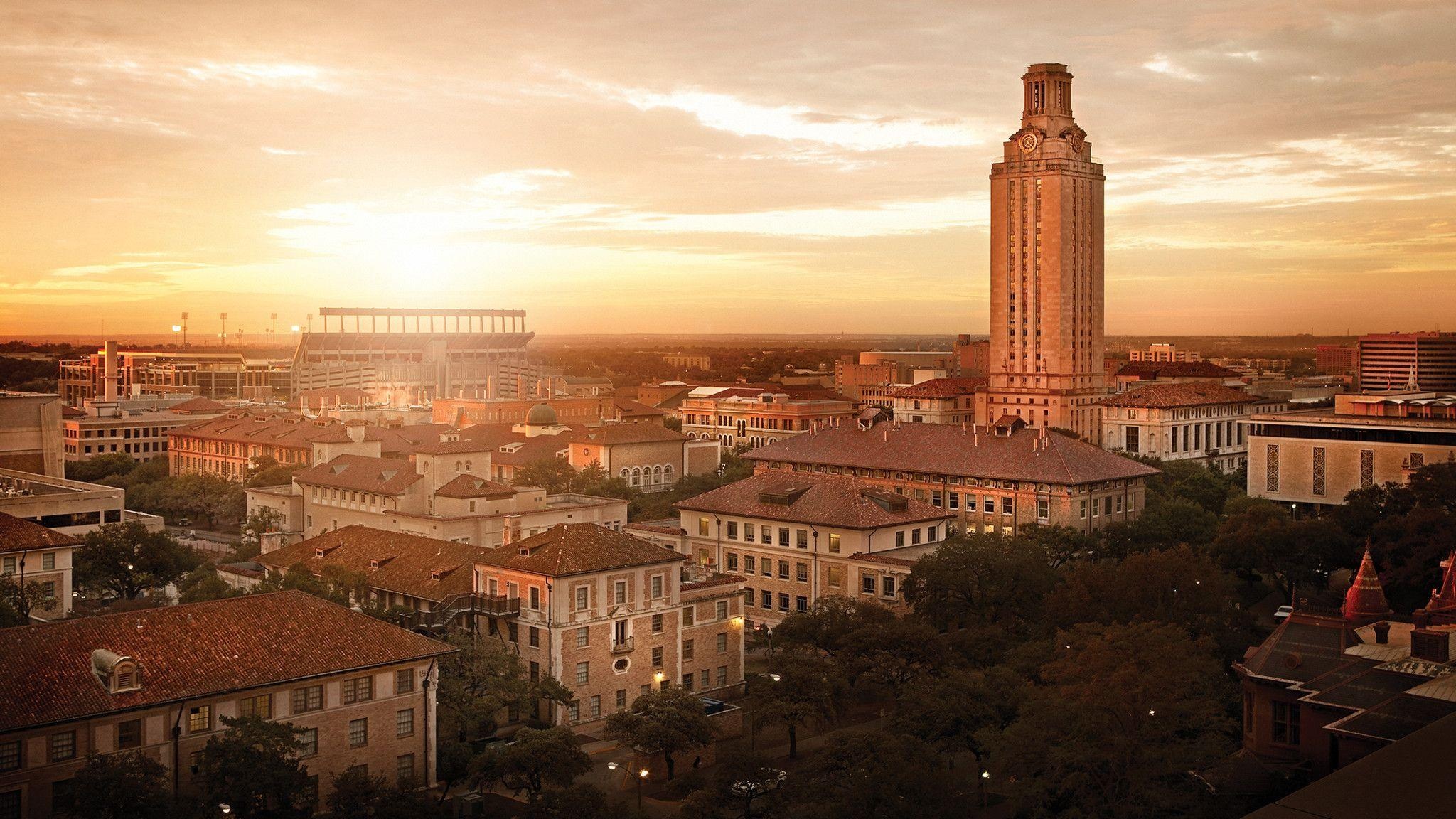 University of Texas, Academic excellence, College pride, Campus life, 2050x1160 HD Desktop