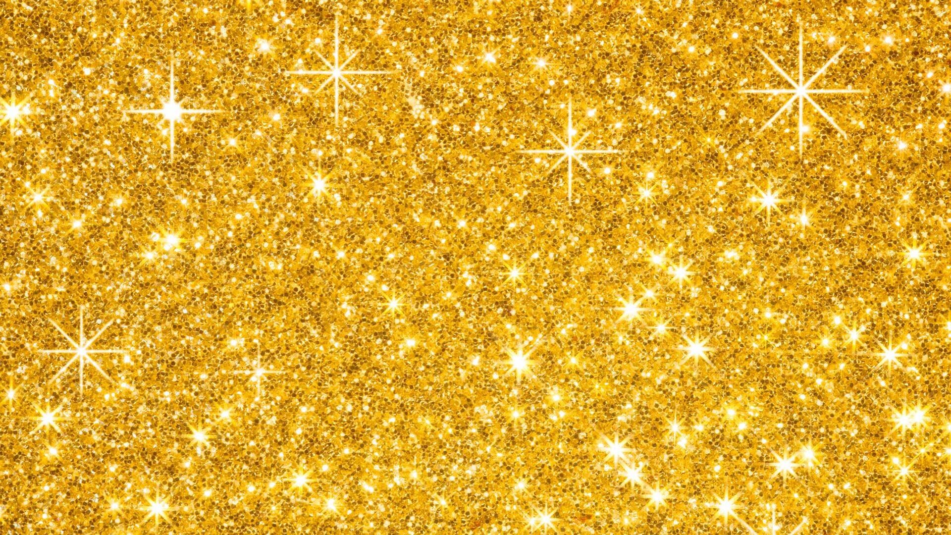 Glittering gold, HD background, Sparkle wallpaper, Glamorous and eye-catching, 1920x1080 Full HD Desktop