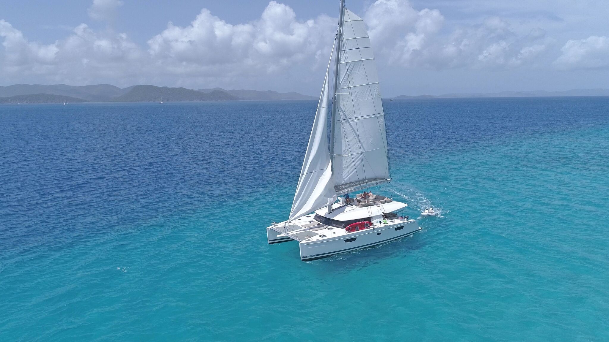 Catamaran yacht charter, Yachtco, Luxury on water, Unforgettable voyage, 2050x1160 HD Desktop