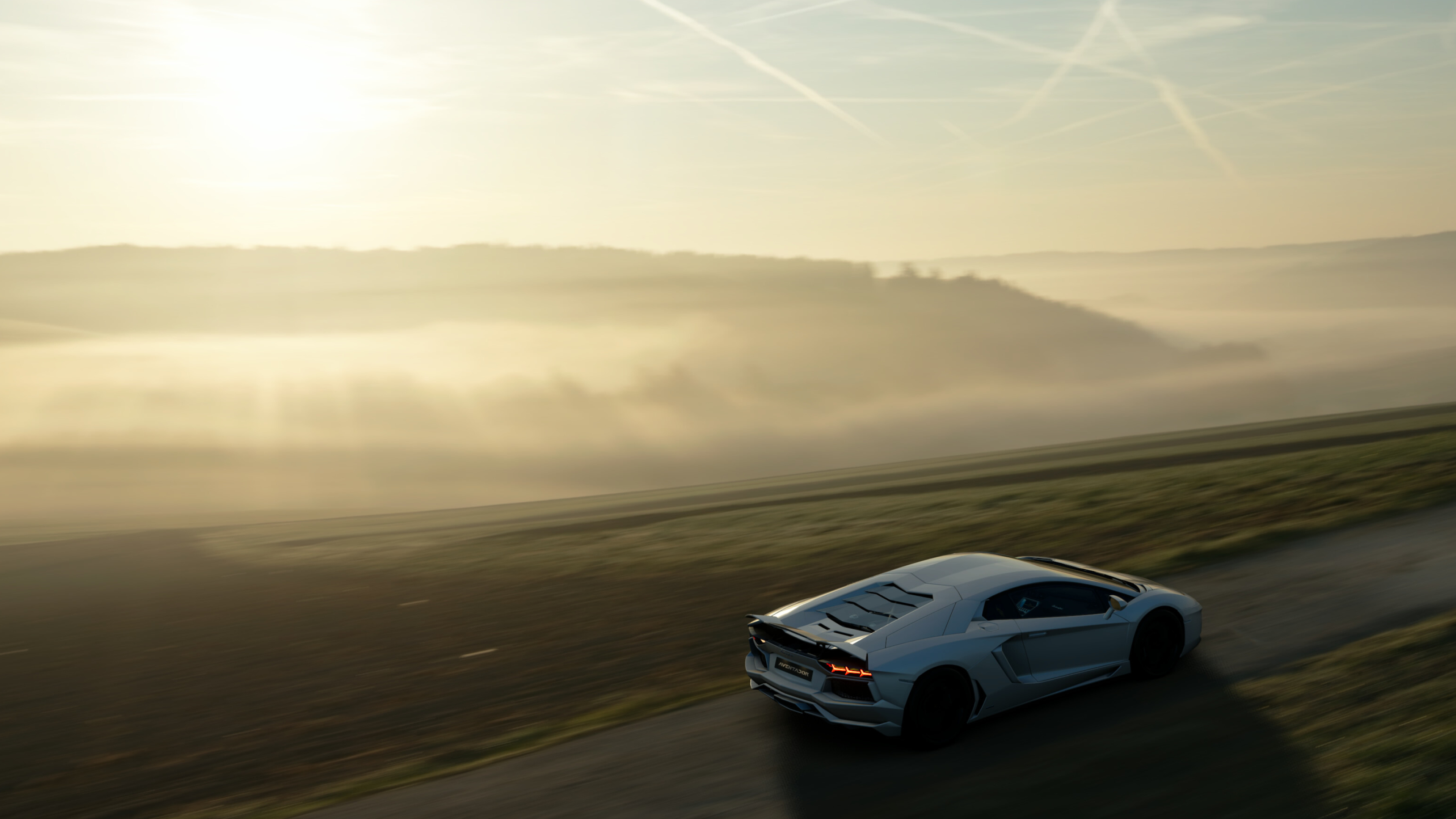 Lamborghini Aventador, Gran Turismo 7 Wallpaper, 3840x2160 4K Desktop