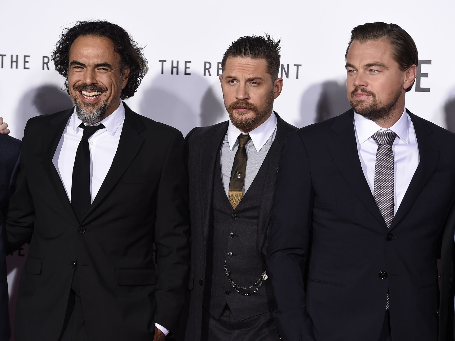 Tom Hardy, Alejandro G. Inarritu, Leonardo DiCaprio, Celebrity sightings, 1920x1440 HD Desktop