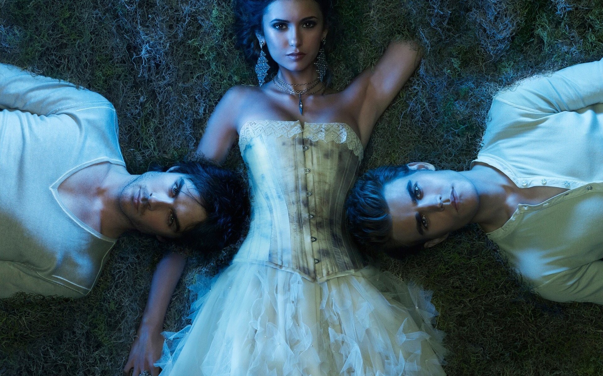 TV show, Nina Dobrev, Paul Wesley, Ian Somerhalder, HD wallpapers, 1920x1200 HD Desktop