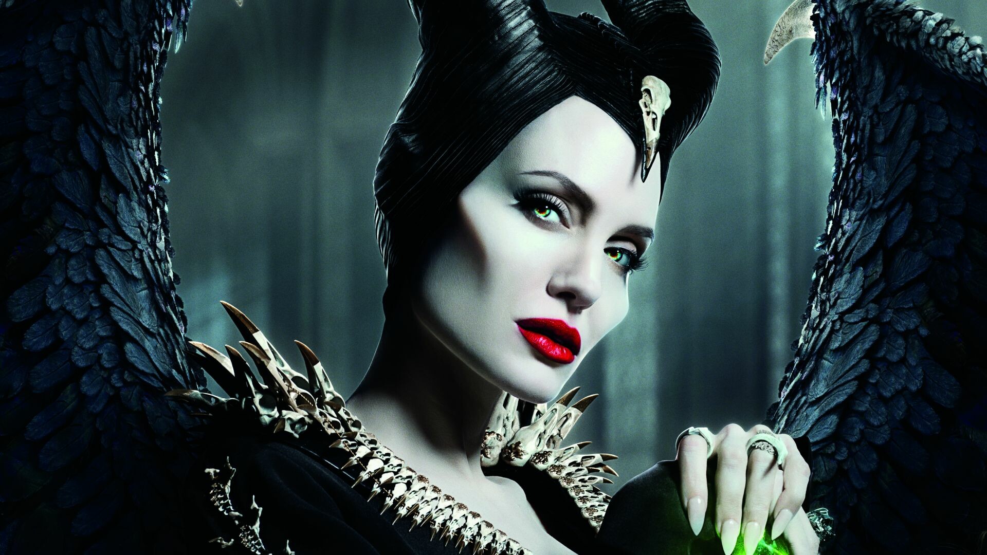 Maleficent, Mistress of evil, Witch, Angelina Jolie, 1920x1080 Full HD Desktop