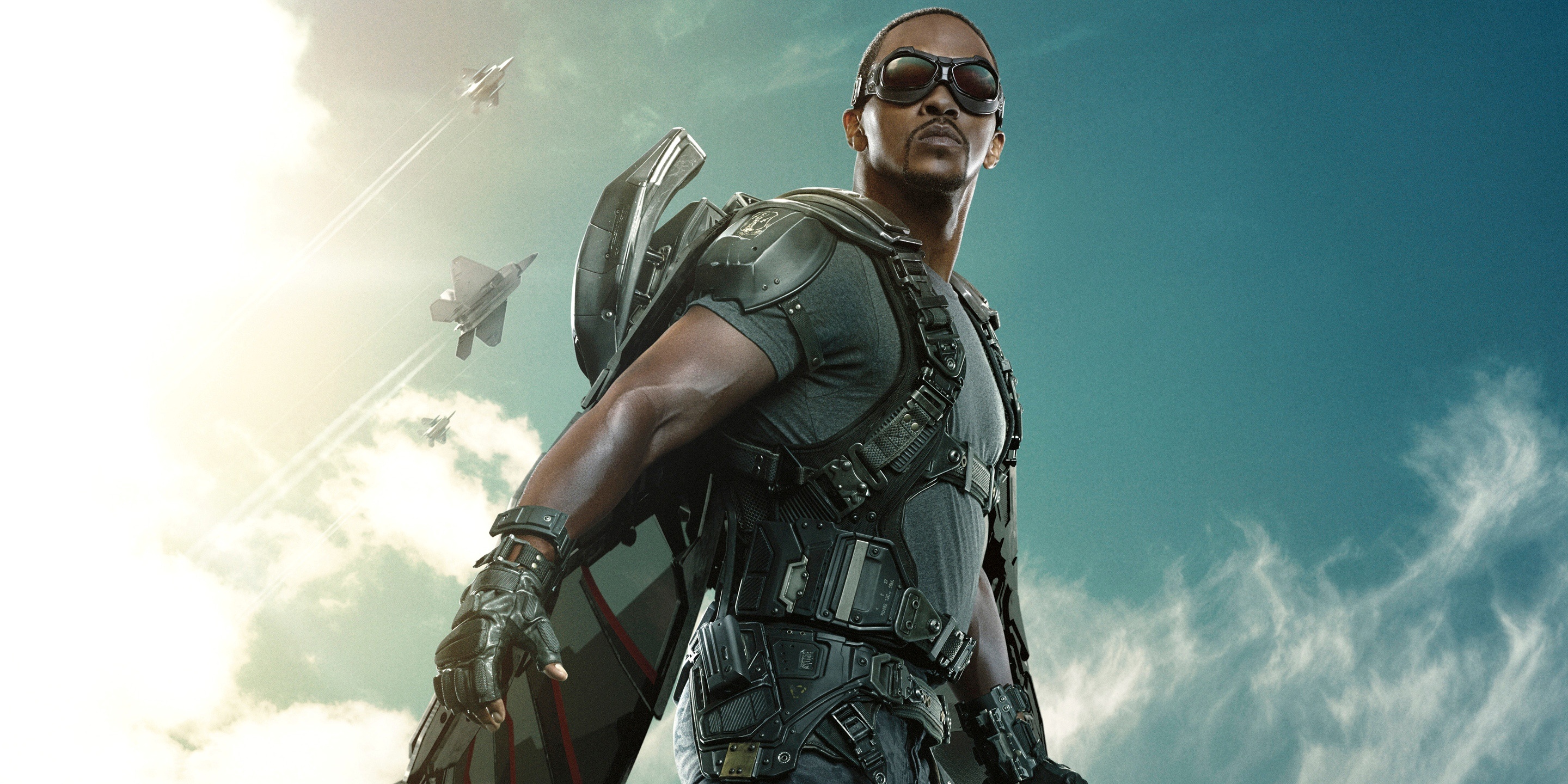 Falcon, Speculation, New look, Superheroes, 2880x1440 Dual Screen Desktop