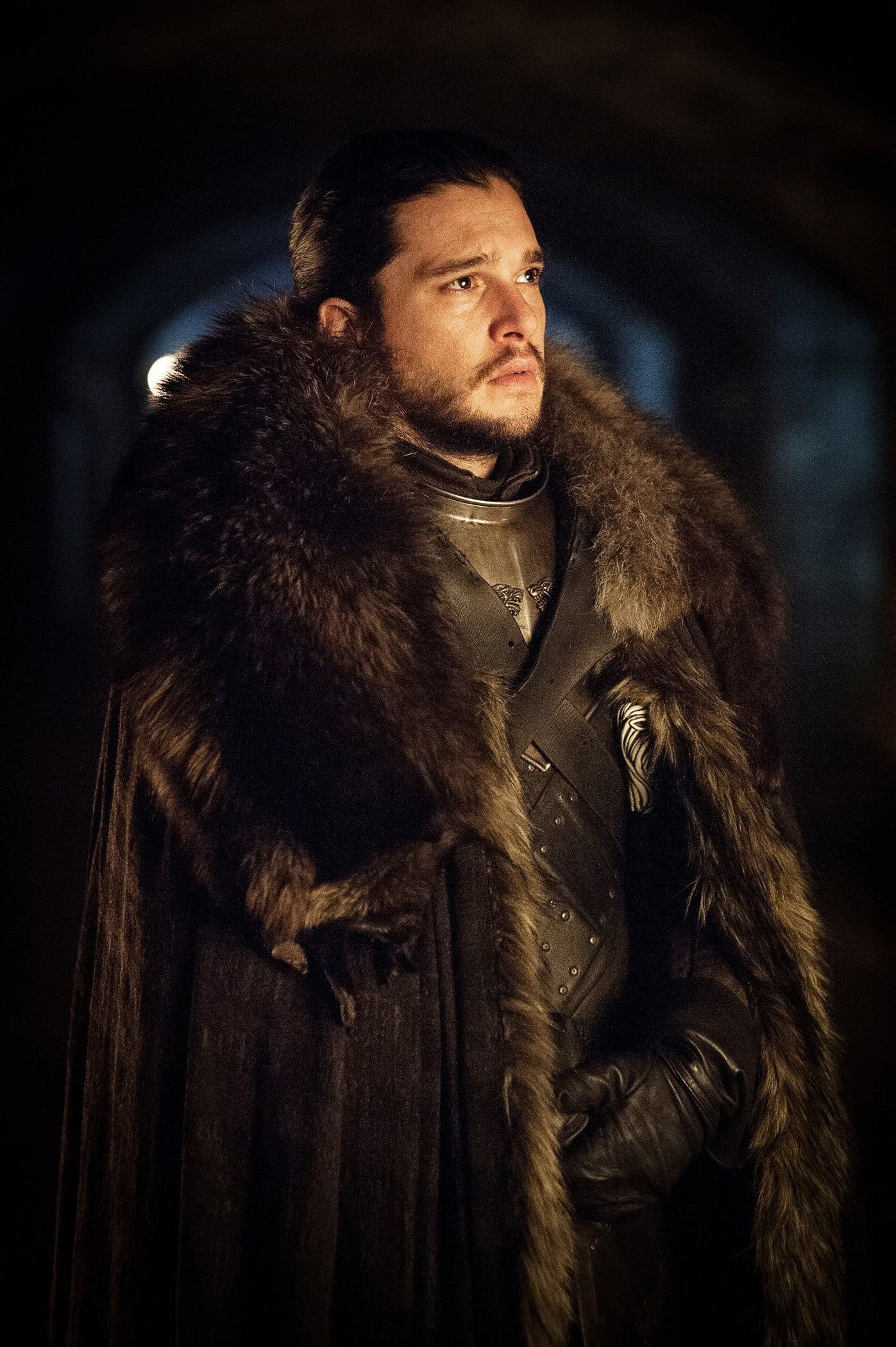 Game of Thrones, Kit Harington, Jon Snow, King in the North, 1400x2100 HD Phone