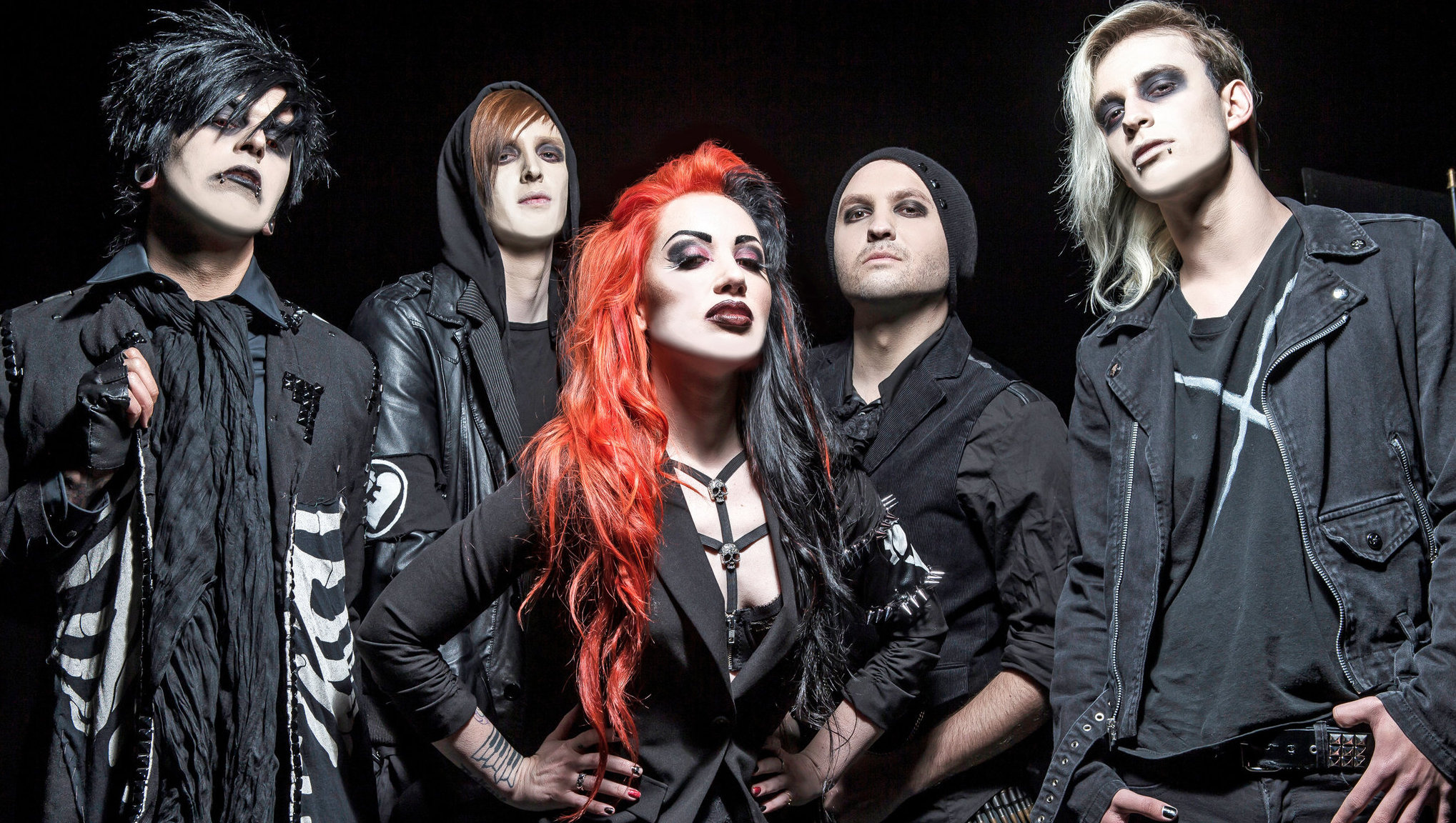 New Years Day, Band members, Epidemic EP, 2040x1160 HD Desktop