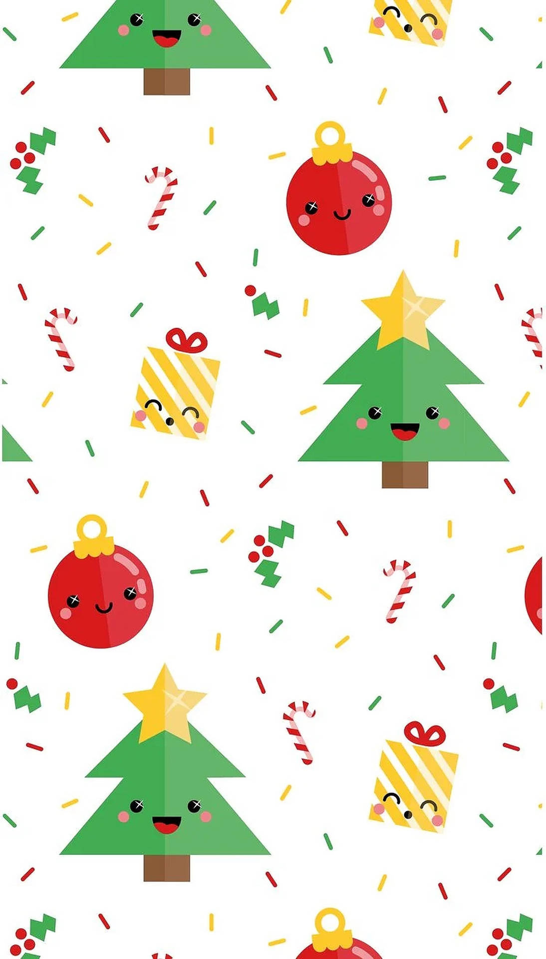 Cute, Festive, Christmas, Holiday, Snowmen, 1100x1920 HD Phone