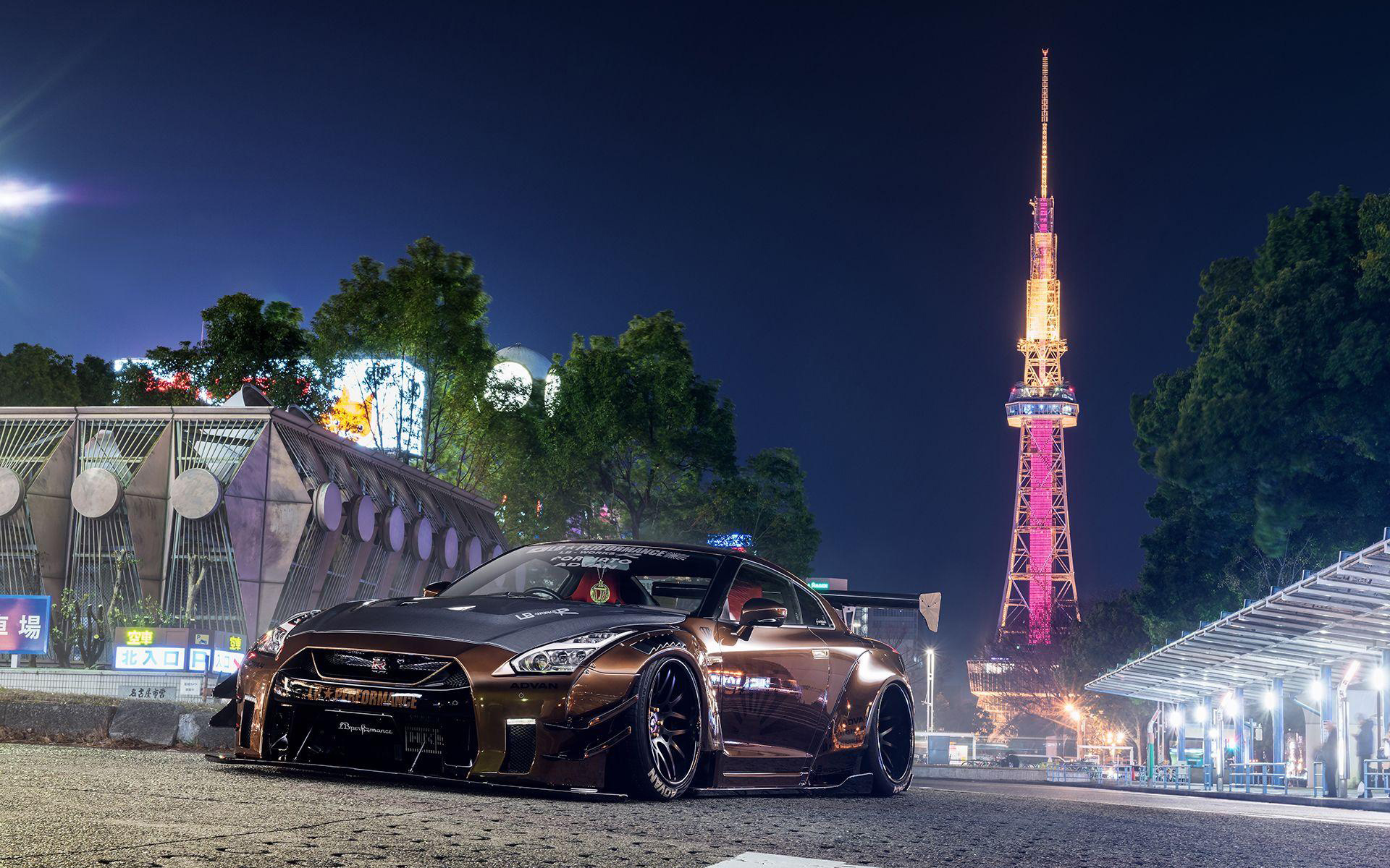 Nissan GTR Tokyo, Liberty Walk Cars Wallpaper, 1920x1200 HD Desktop