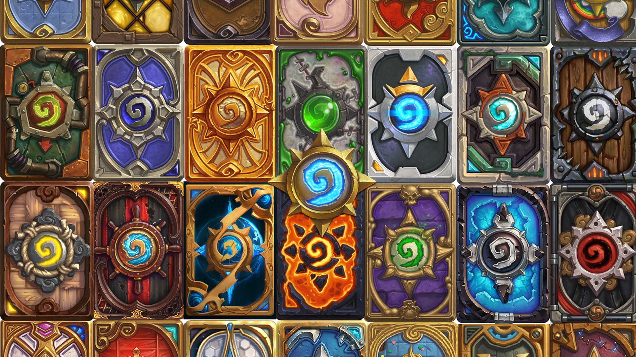 Custom wallpaper creation, Hearthstone masterpiece, Stunning visuals, Fan-designed art, 2560x1440 HD Desktop