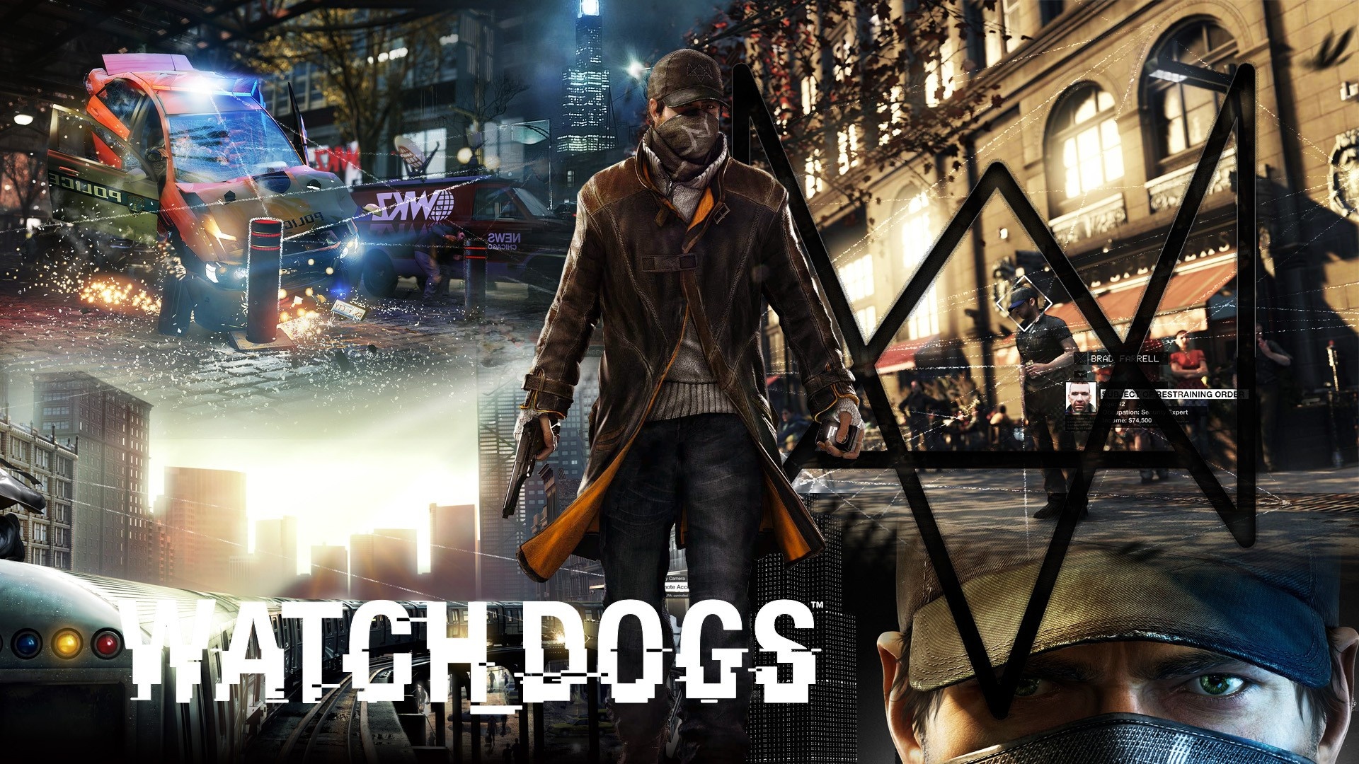 Video games, Ubisoft, Watch Dogs, Action film, 1920x1080 Full HD Desktop