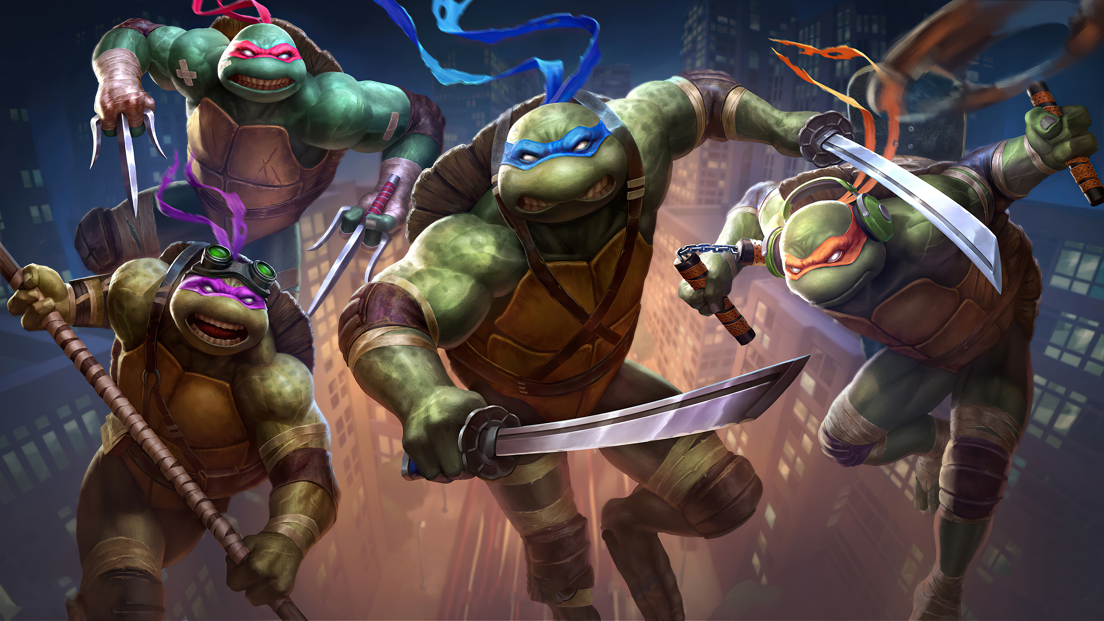 Teenage Mutant Ninja Turtles, 2020, HD movies, 3840x2160 4K Desktop