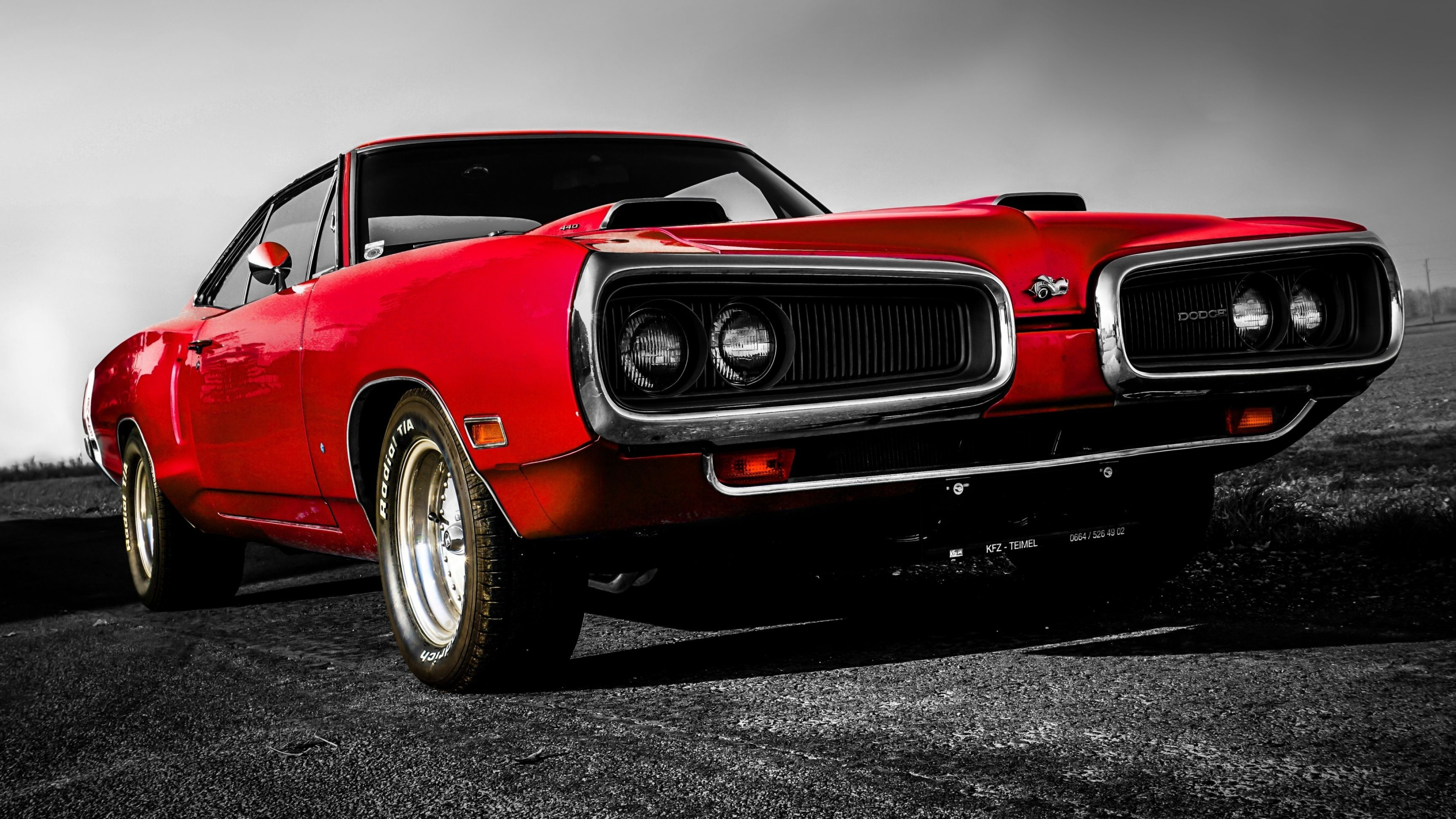 Super Bee 1970, Dodge Coronet Wallpaper, 3840x2160 4K Desktop