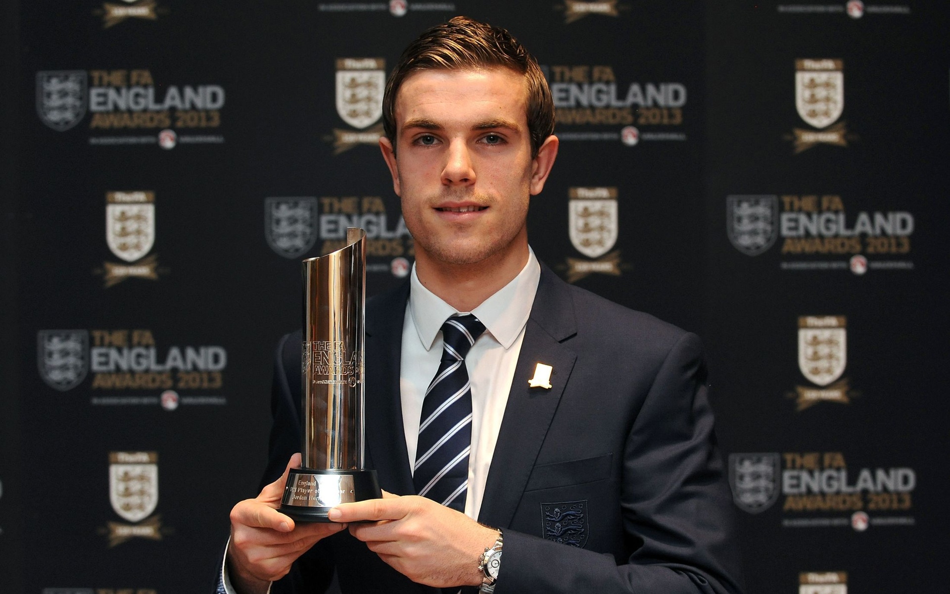 FA England Awards 2013, Jordan Henderson Wallpaper, 1920x1200 HD Desktop