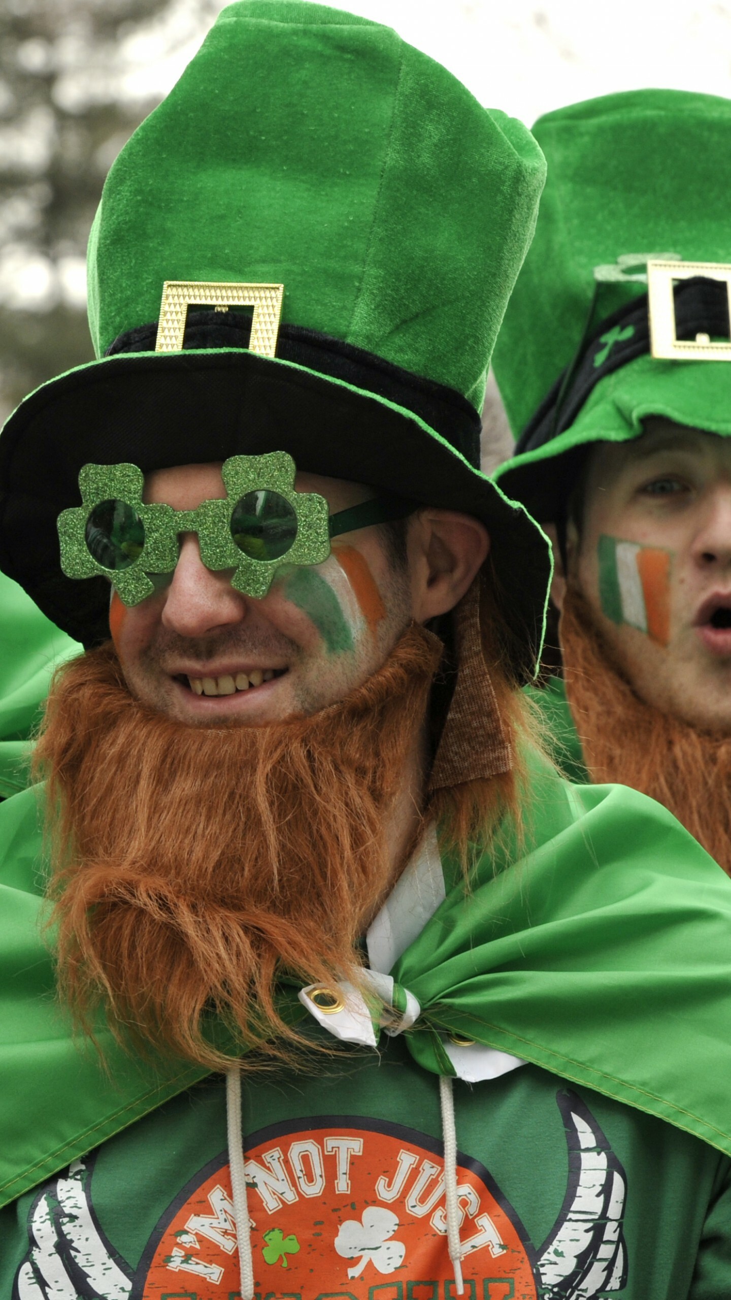 St. Patrick's Day, Ireland's festival, Green holiday, Festive celebration, 1440x2560 HD Phone