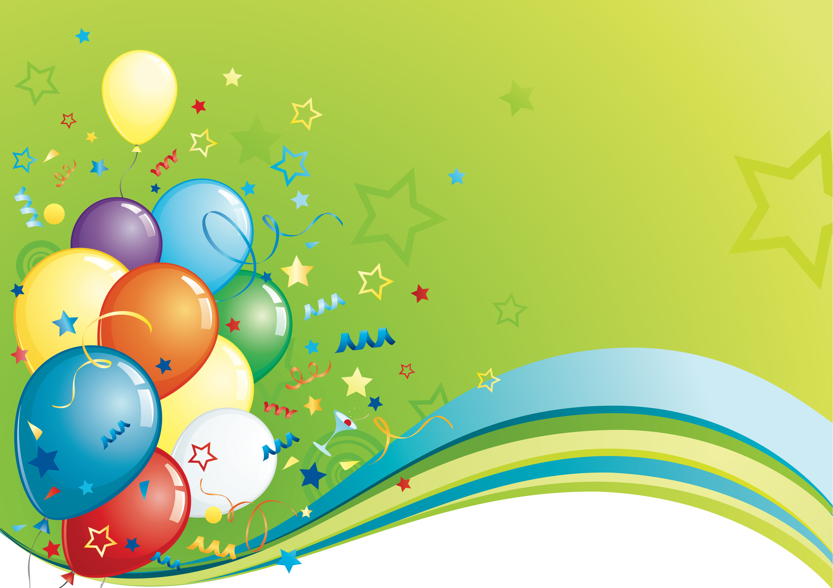 Birthday party wallpaper, Beautiful design, Party theme, Memorable moments, 2800x1980 HD Desktop