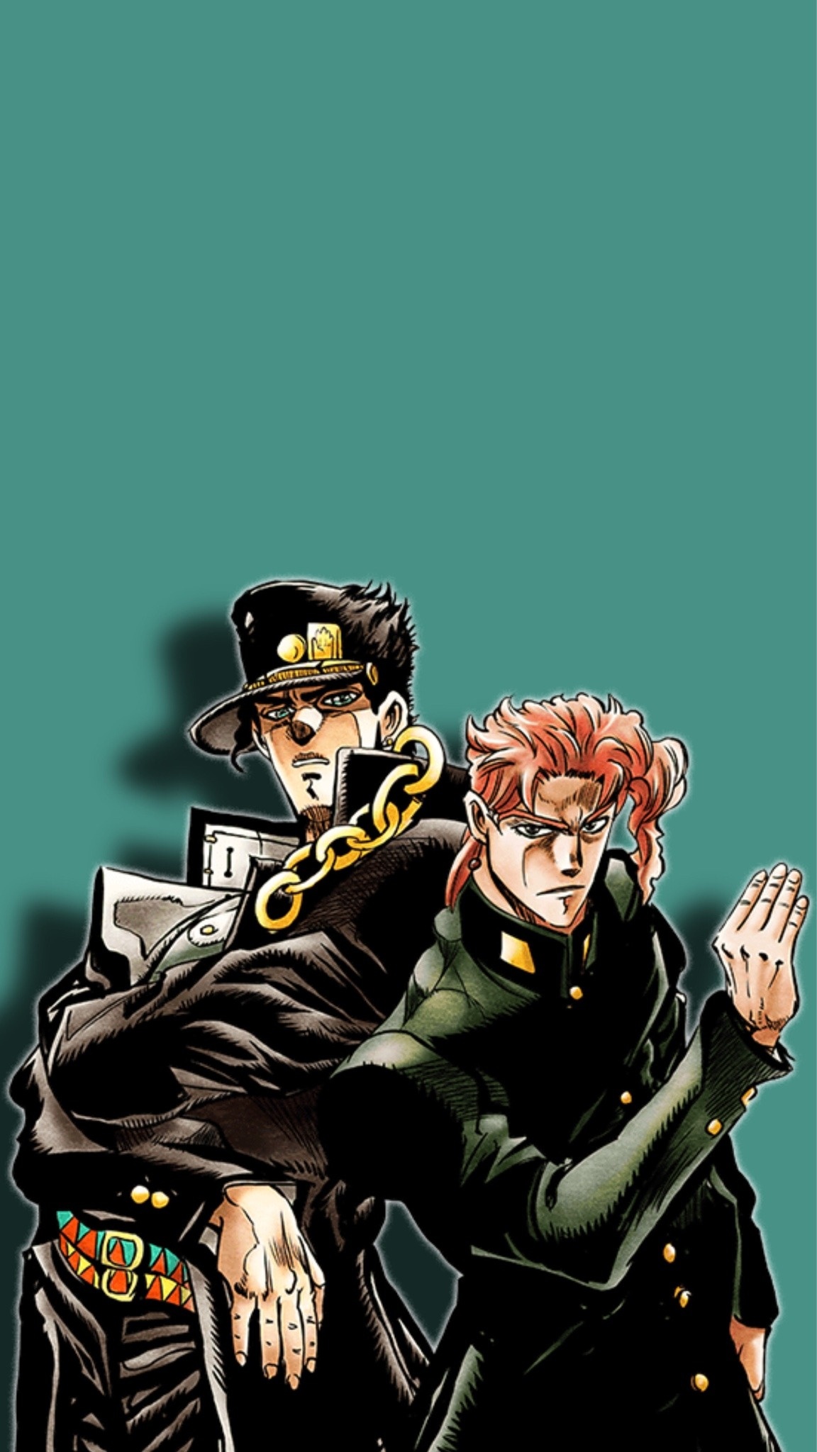 The Sidewalk is Wide, Go Dio, Jotaro and Kakyoin, Anime wallpapers, 1160x2050 HD Phone