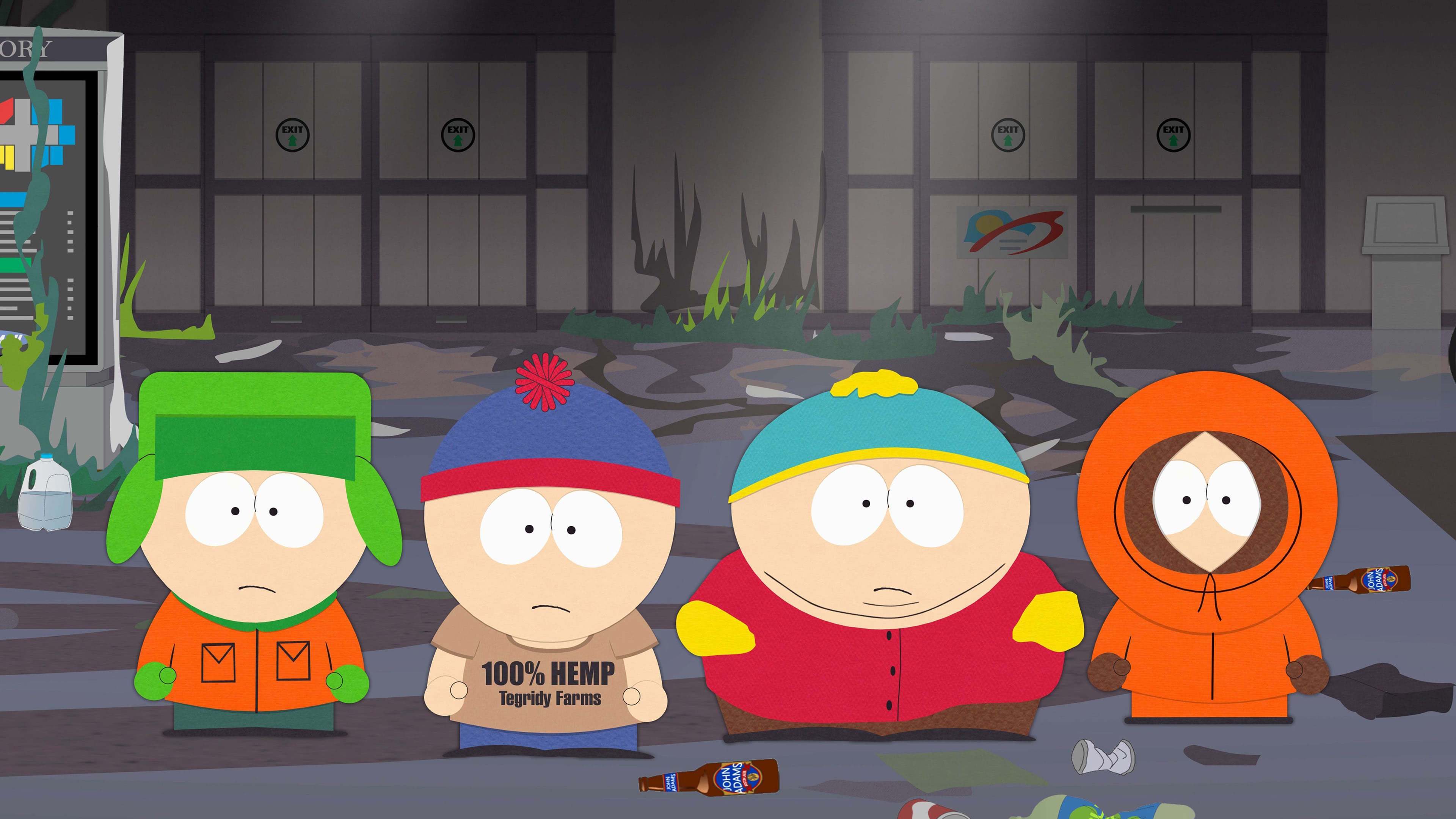 South Park Kyle Stan Cartman Kenny UHD, 4K wallpaper, Cartoon, Comedy, 3840x2160 4K Desktop