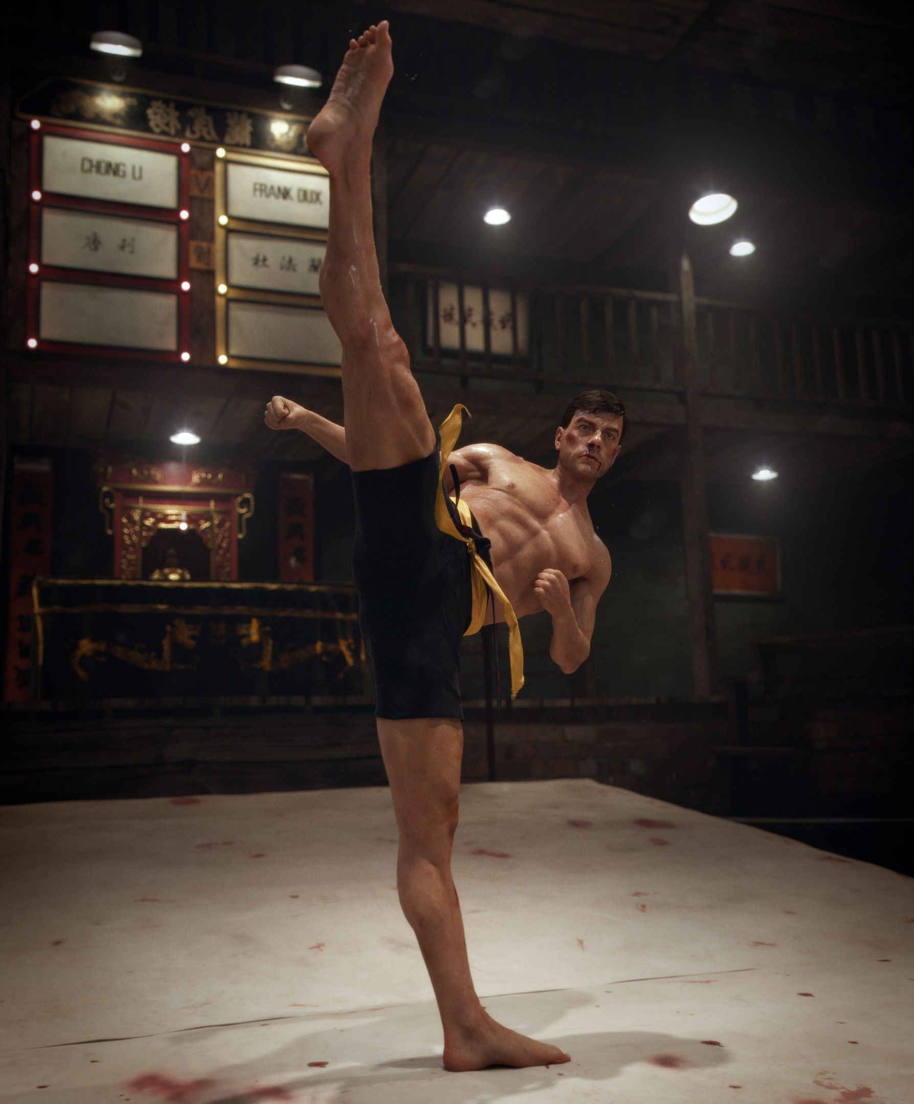 Bloodsport, Unleash your warrior spirit, Epic martial arts, Unforgettable battles, 1790x2160 HD Phone