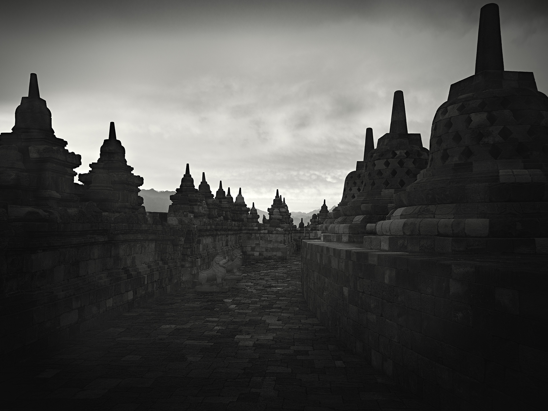 Borobudur, Peter Steinhauer, Architectural photography, 1920x1440 HD Desktop