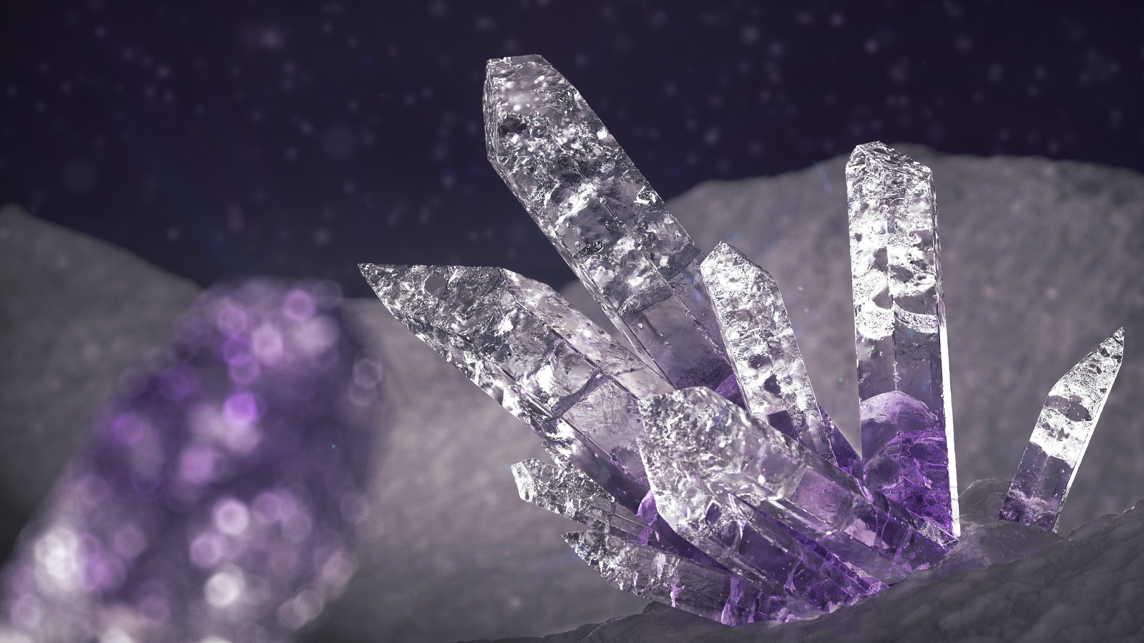 Crystal feedback, Visual input, Opinions appreciated, Artistic collaboration, 3840x2160 4K Desktop