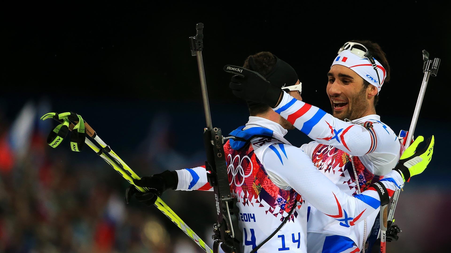 Jean-Guillaume Beatrix, Martin Fourcade Wallpaper, 1920x1080 Full HD Desktop