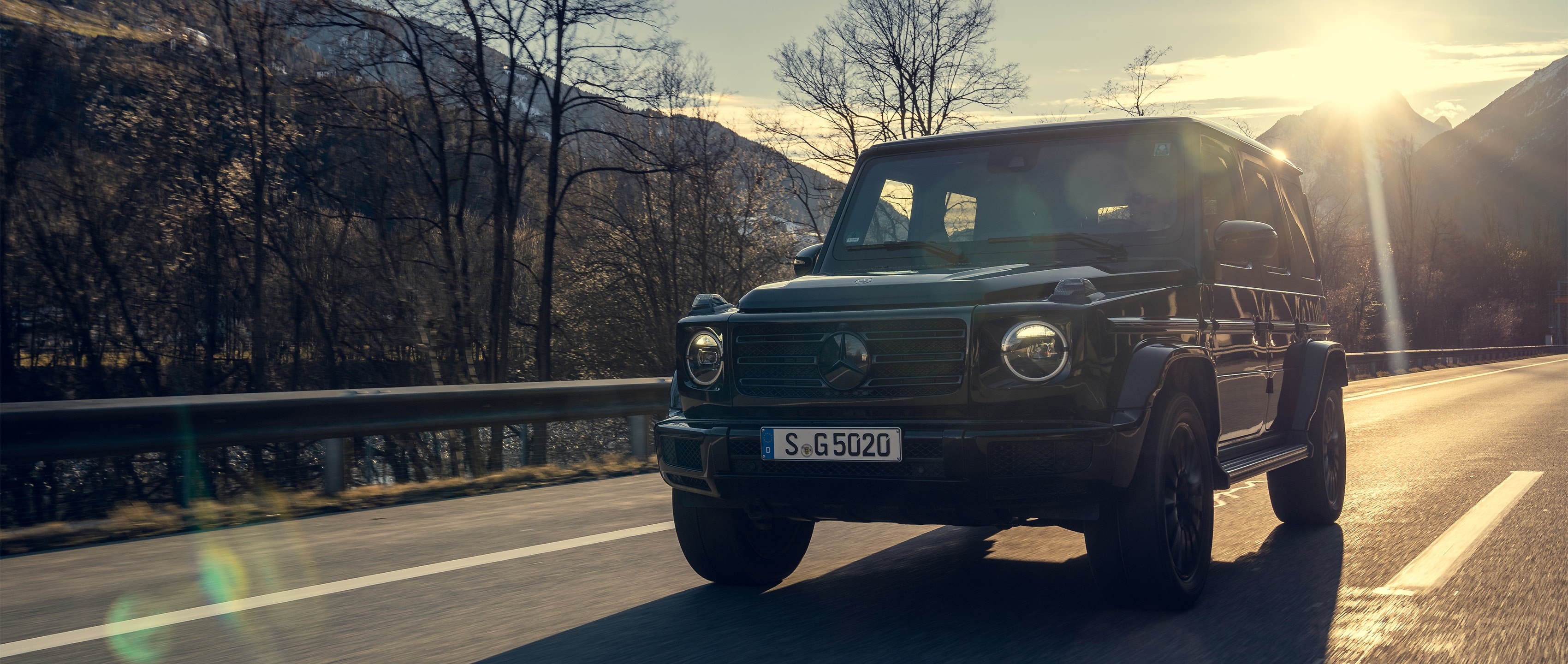 Off-road Driving, MBSocialCar, Mercedes Benz G Class,, 3400x1440 Dual Screen Desktop