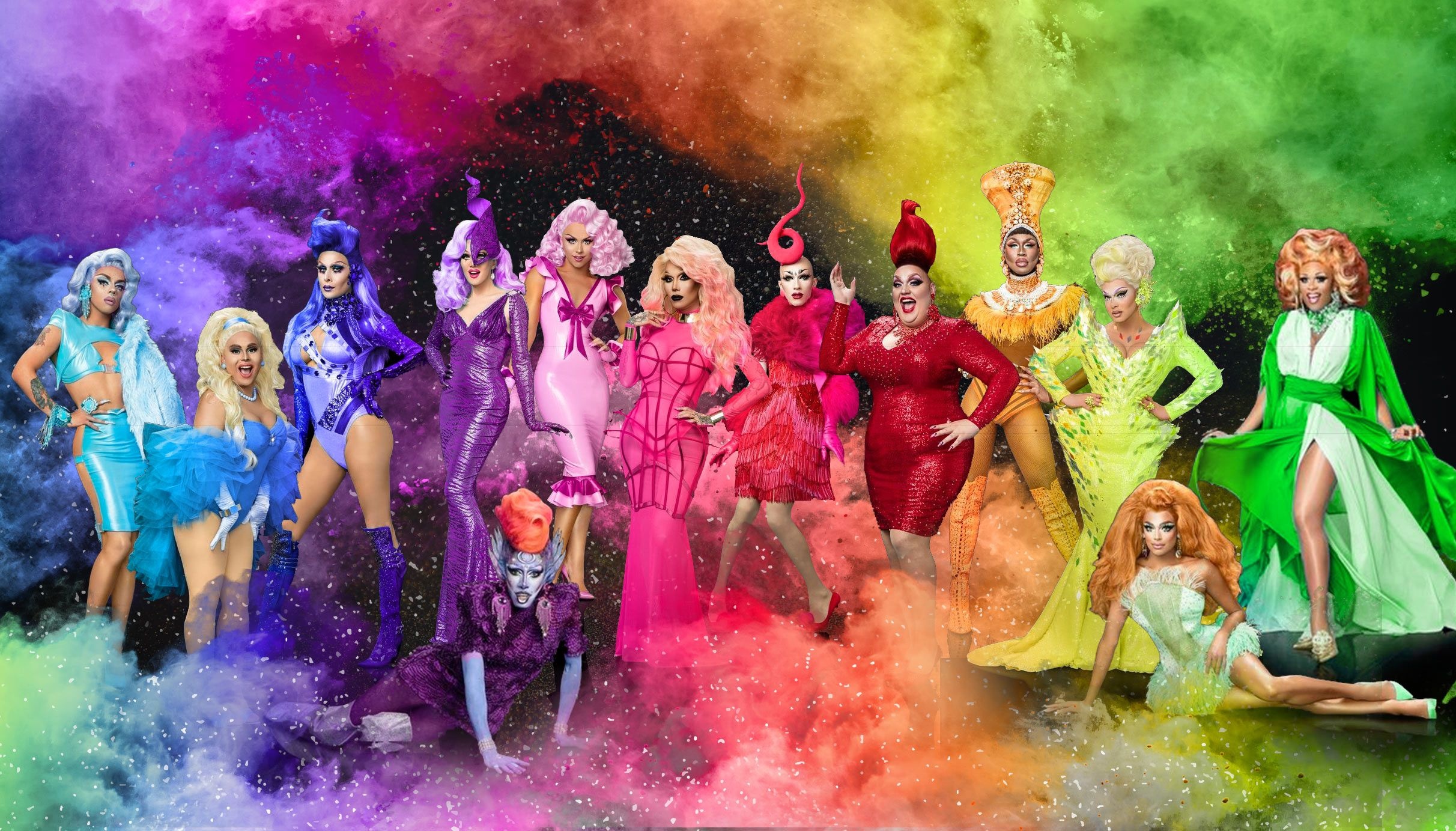 RuPaul's Drag Race, Wallpapers, Backgrounds, 2430x1390 HD Desktop