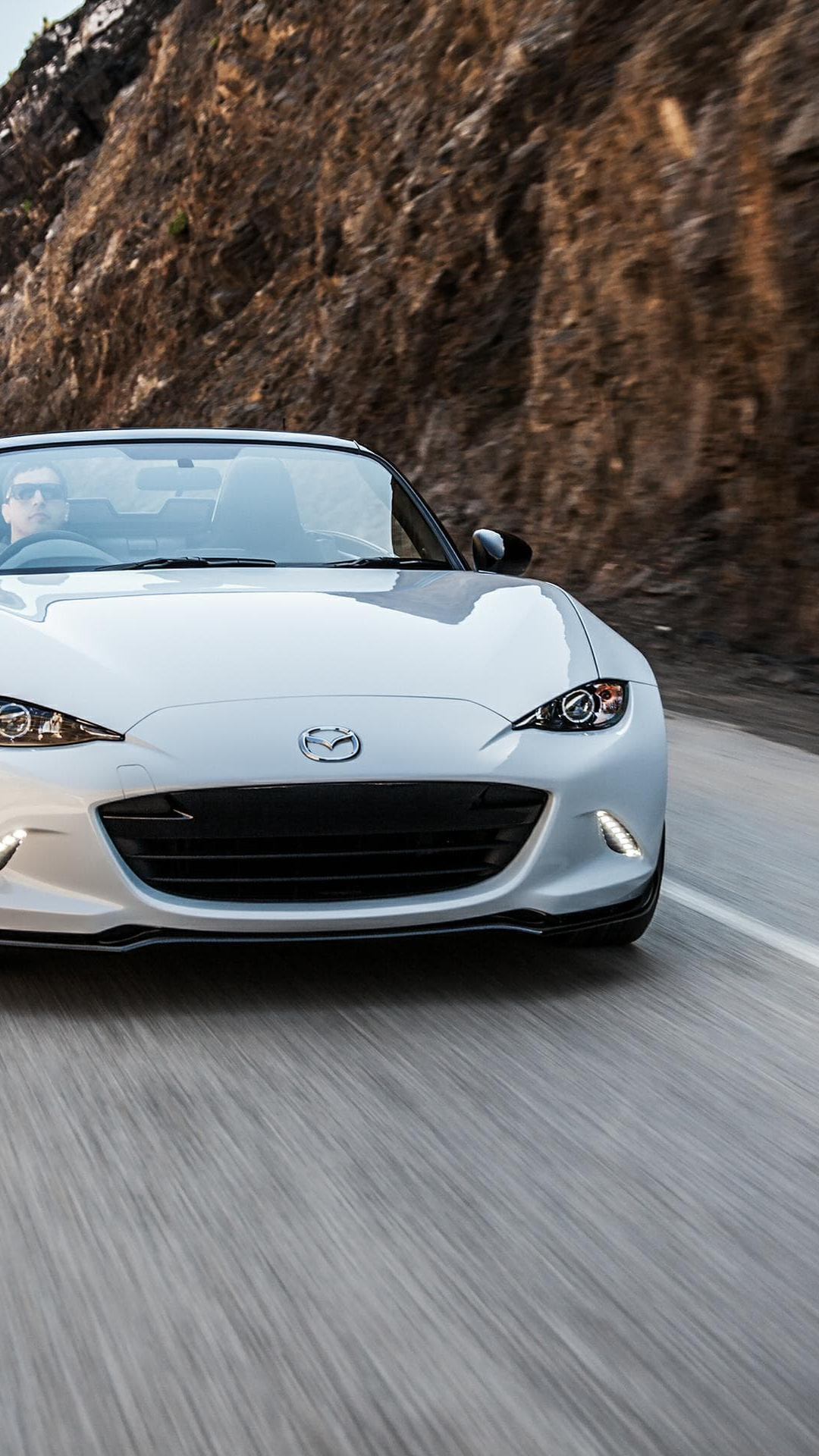 Mazda MX-5, Iconic roadster, Captivating aesthetics, Car enthusiasts' favorite, 1080x1920 Full HD Phone