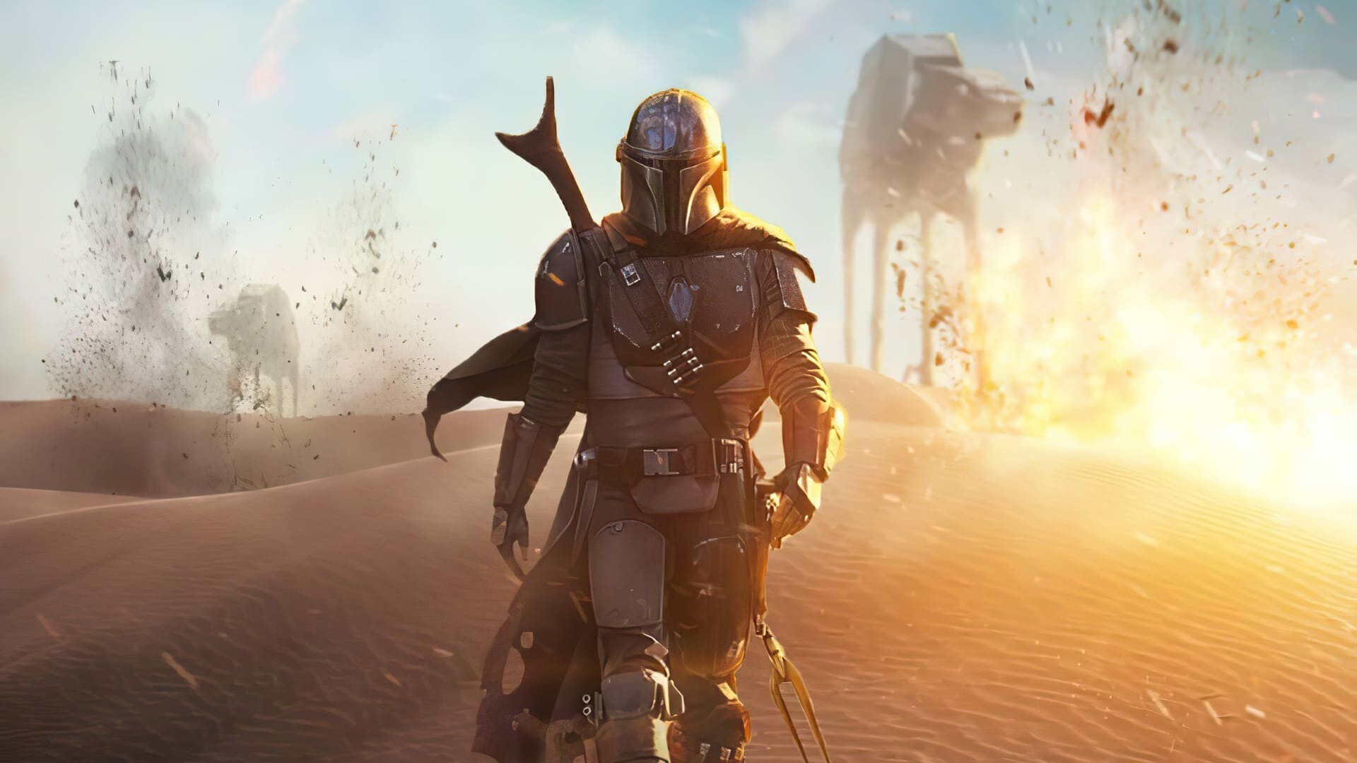 The Mandalorian, Download free wallpapers, High-quality backgrounds, Immersive experience, 1920x1080 Full HD Desktop