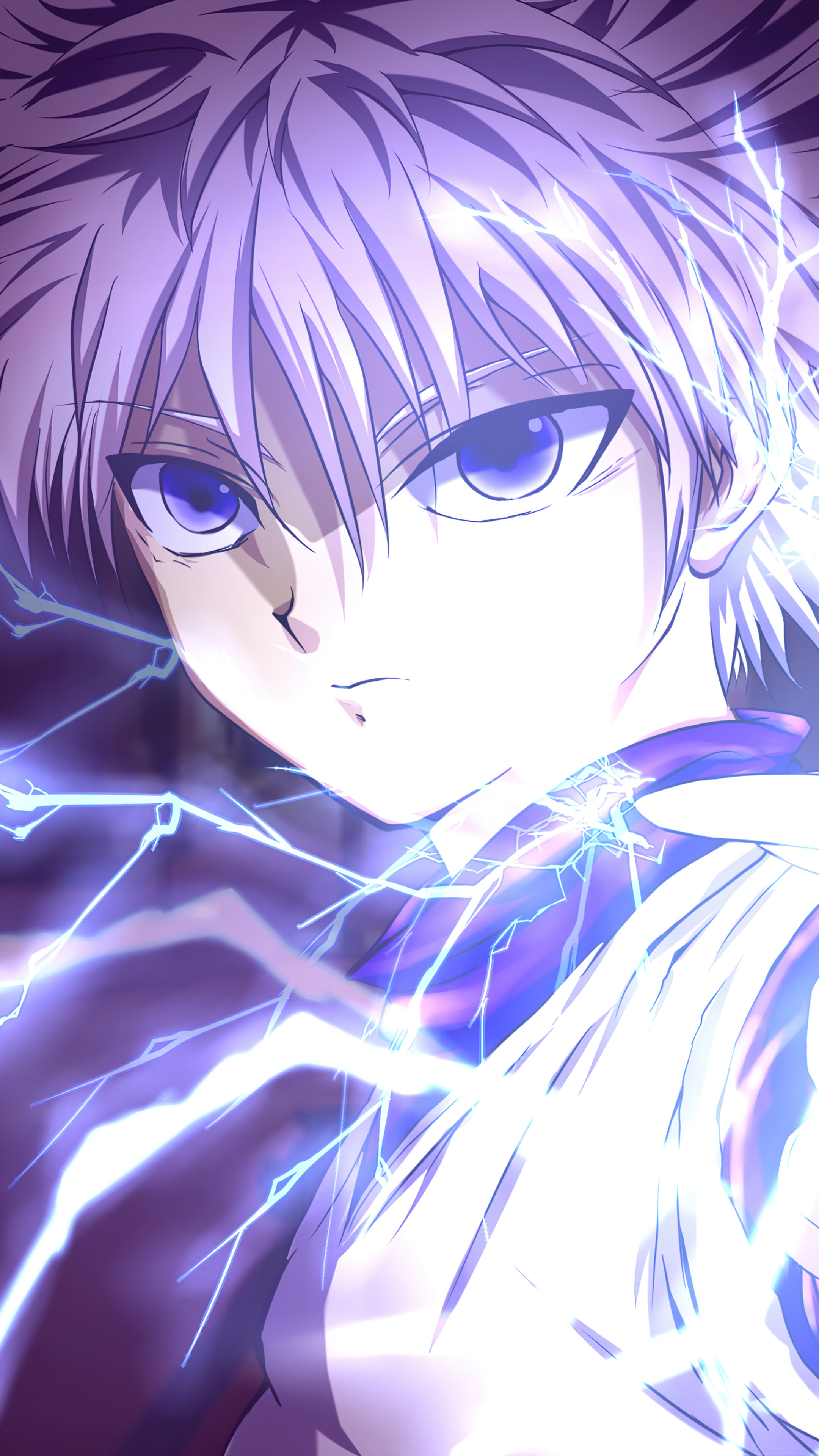 Killua, Anime character, Phone wallpaper, iPhone, 2160x3840 4K Phone