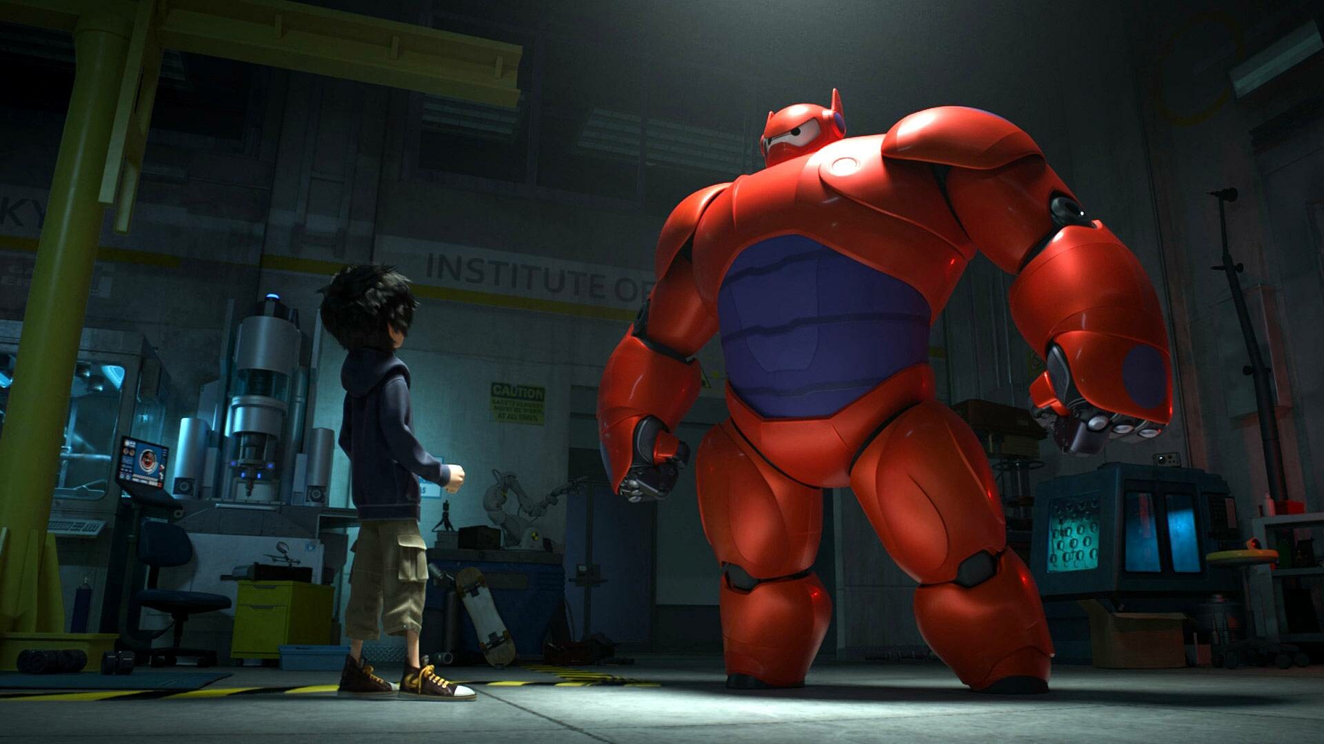 Big Hero 6, Animated film, Marvel superheroes, Hi-tech gadgets, 1920x1080 Full HD Desktop