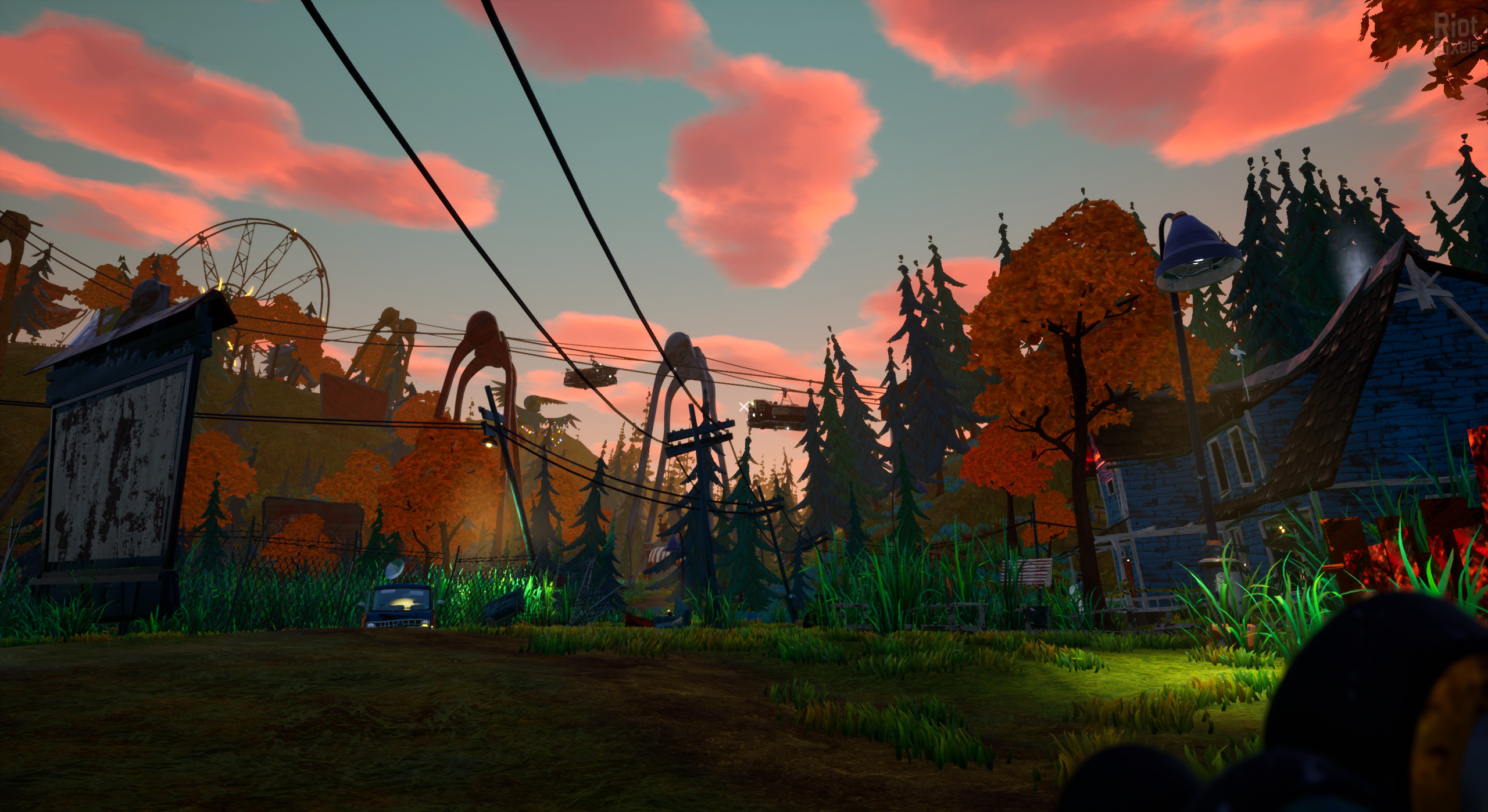 Hello Neighbor 2, Detailed game screenshots, Terrifying visuals, Immersive atmosphere, 2560x1400 HD Desktop