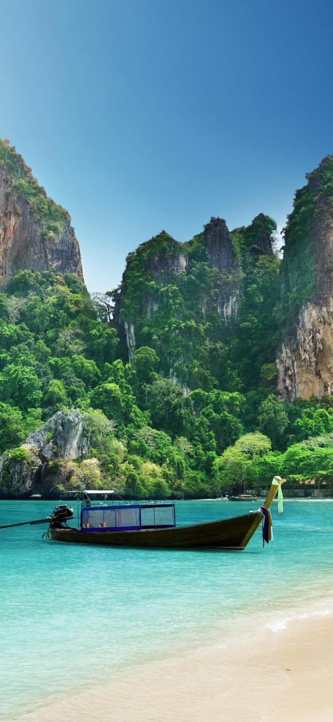 Railay Beach, Islands Wallpaper, 1130x2440 HD Phone